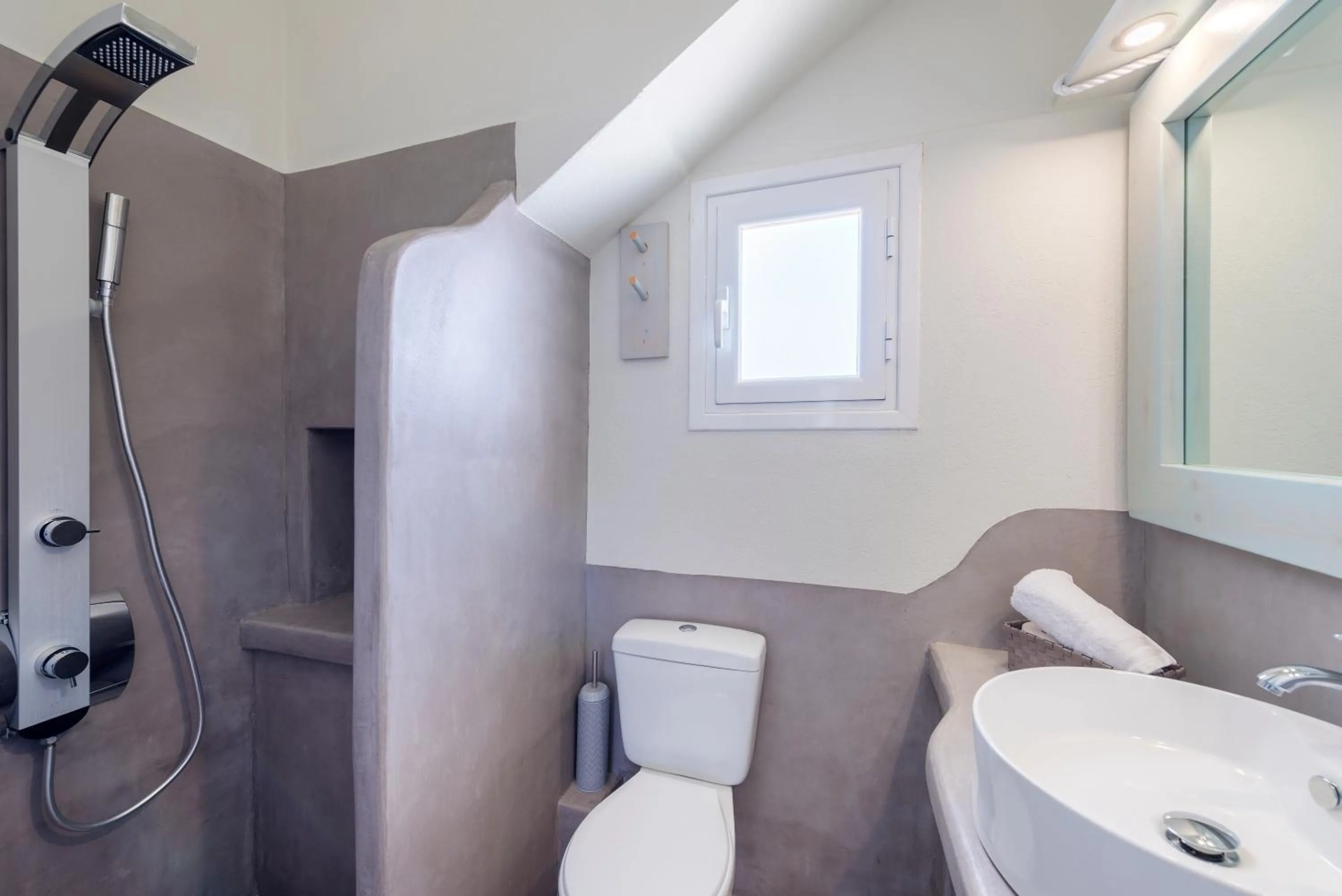 Shower in Aegean Paradiso Vacation Club - "Adults Only"