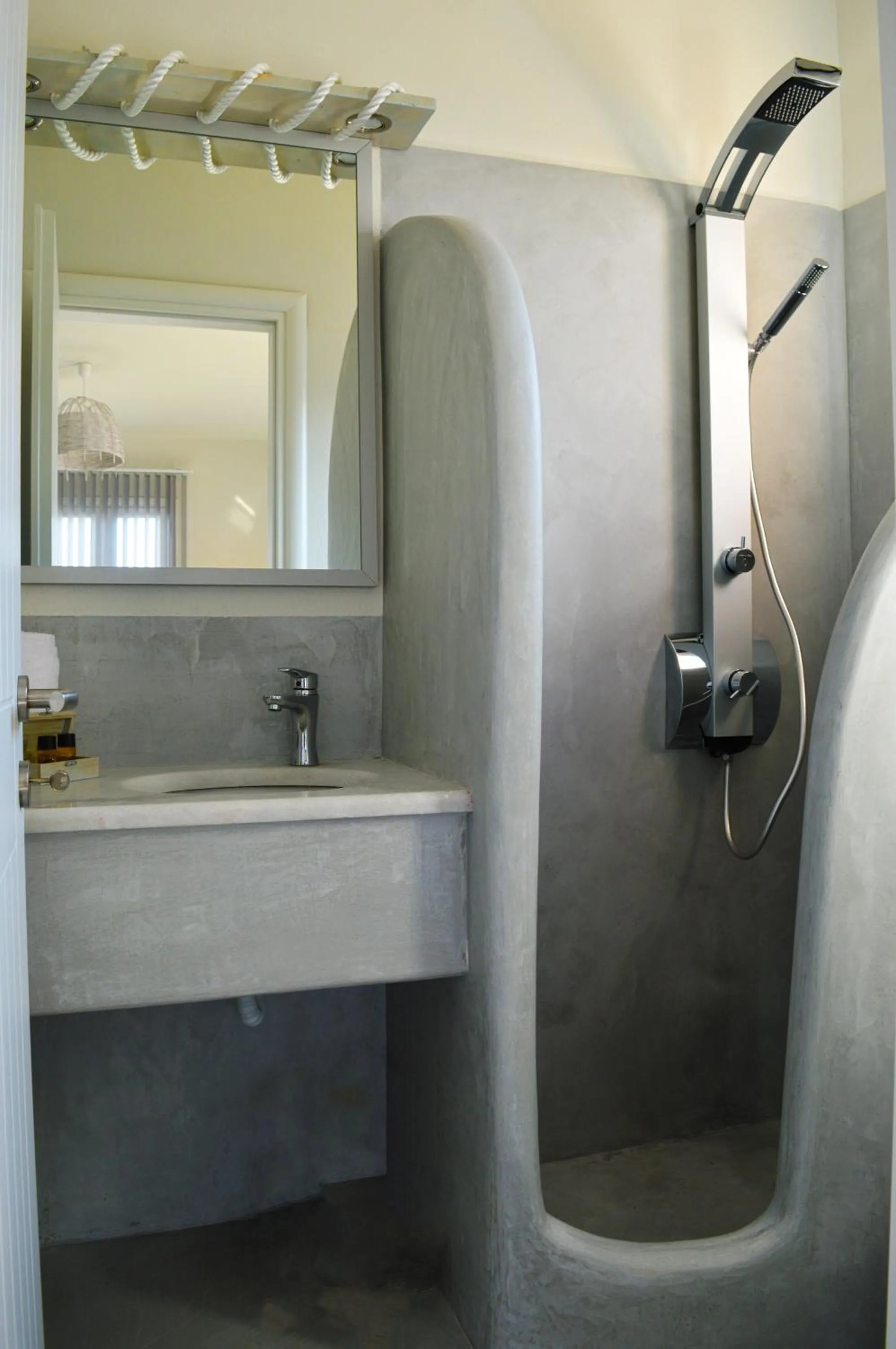 Bathroom in Aegean Paradiso Vacation Club - "Adults Only"