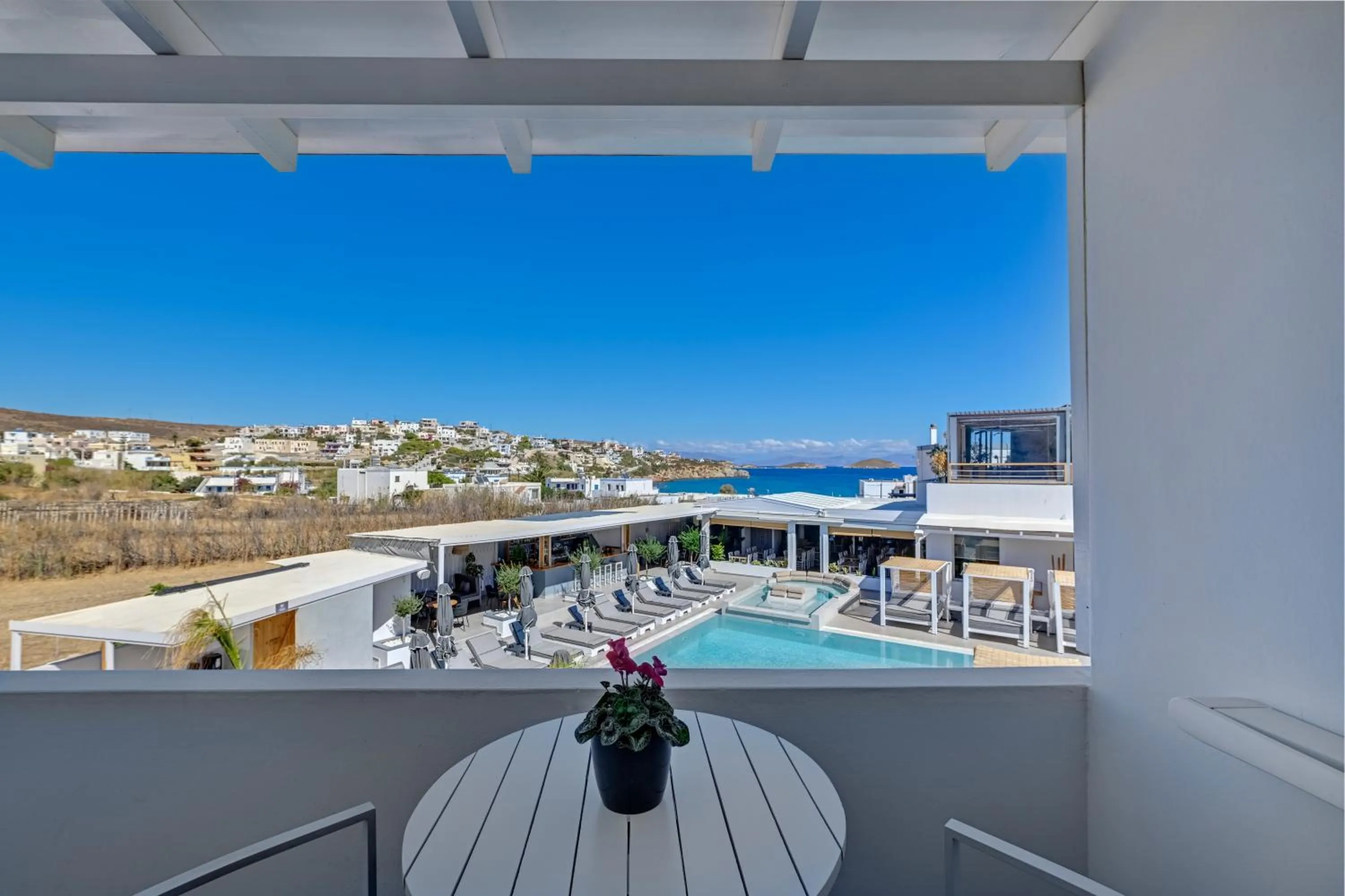 Balcony/Terrace in Aegean Paradiso Vacation Club - "Adults Only"