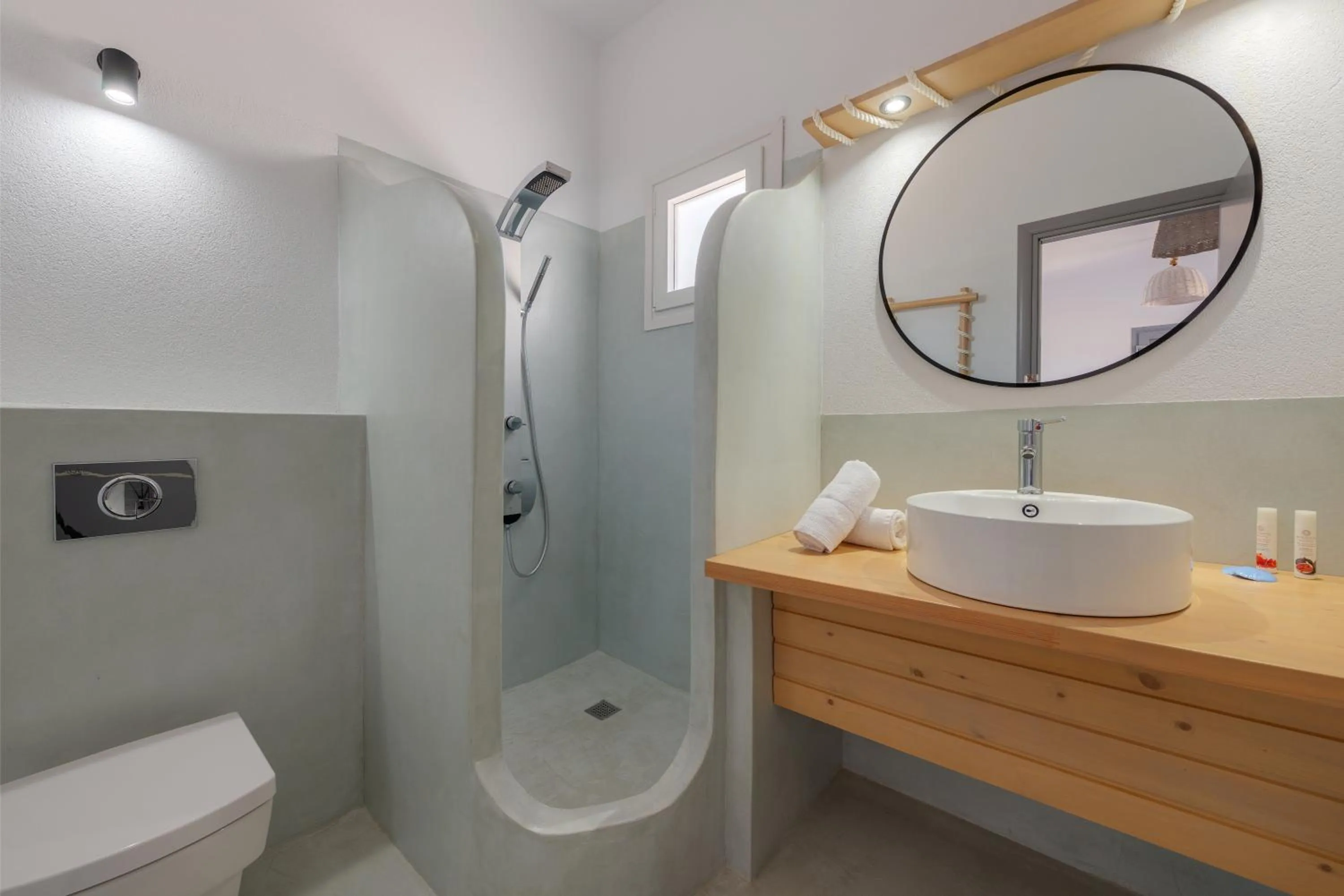 Shower in Aegean Paradiso Vacation Club - "Adults Only"