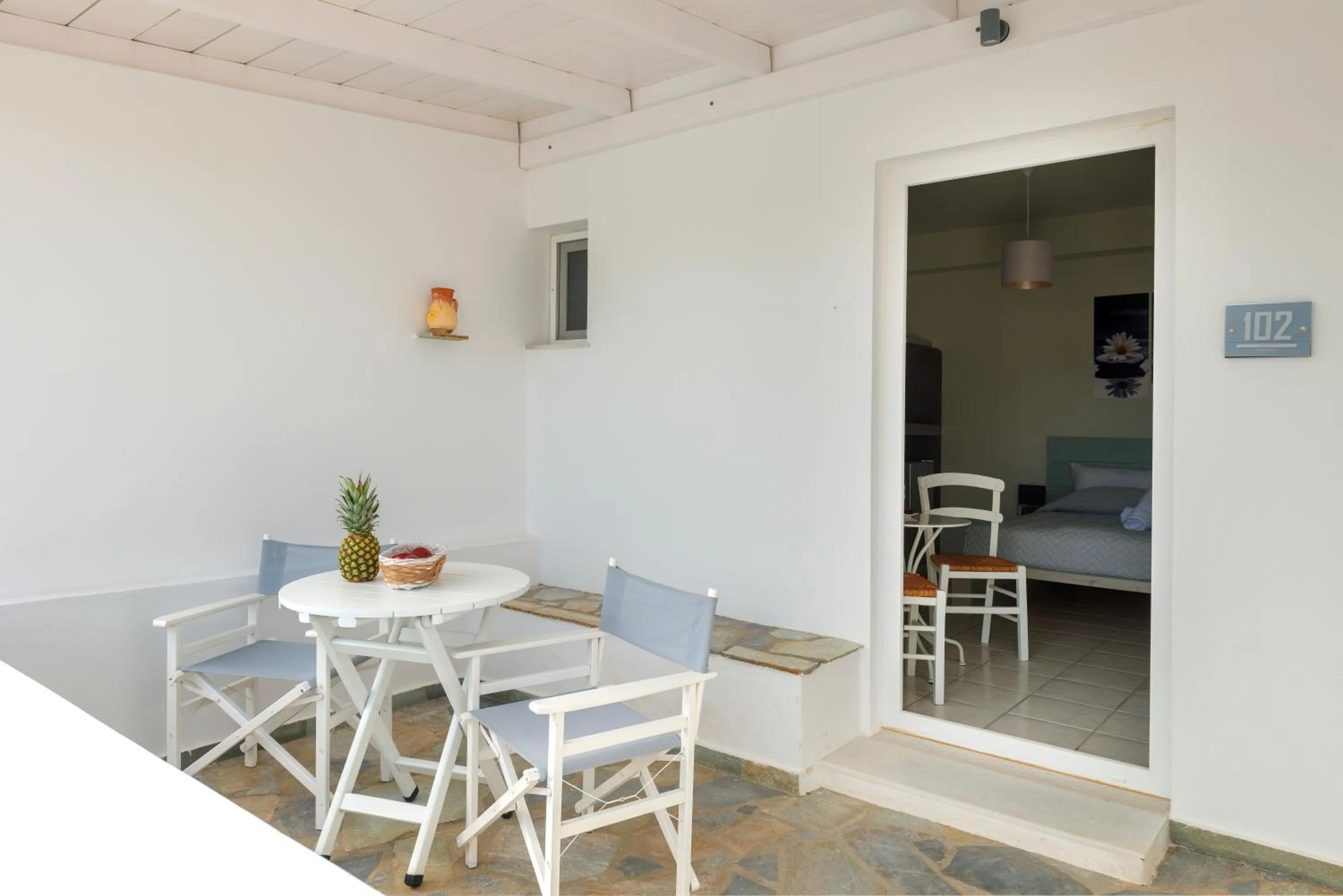 Balcony/Terrace in Aegean Paradiso Vacation Club - "Adults Only"