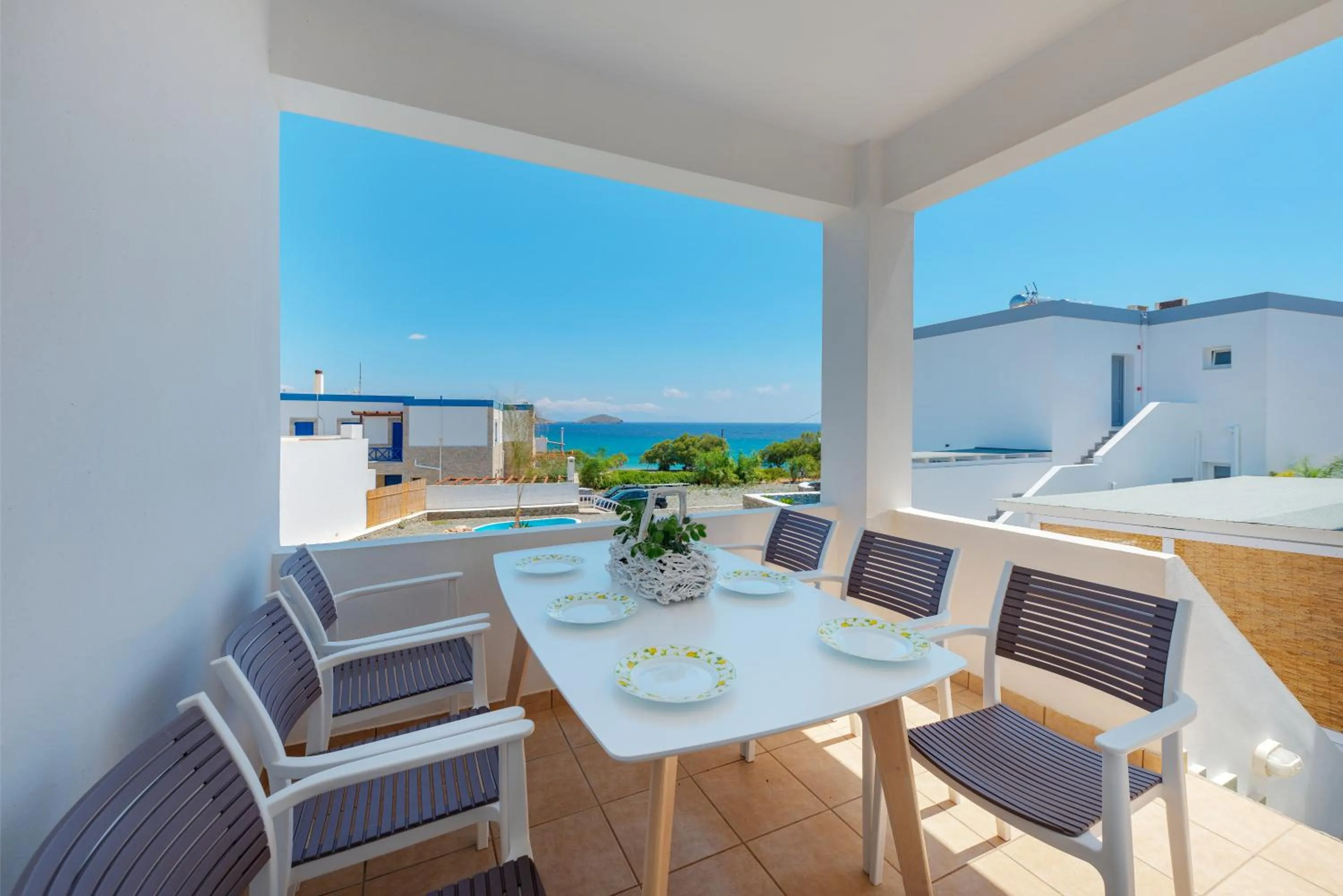 Patio in Aegean Paradiso Vacation Club - "Adults Only"