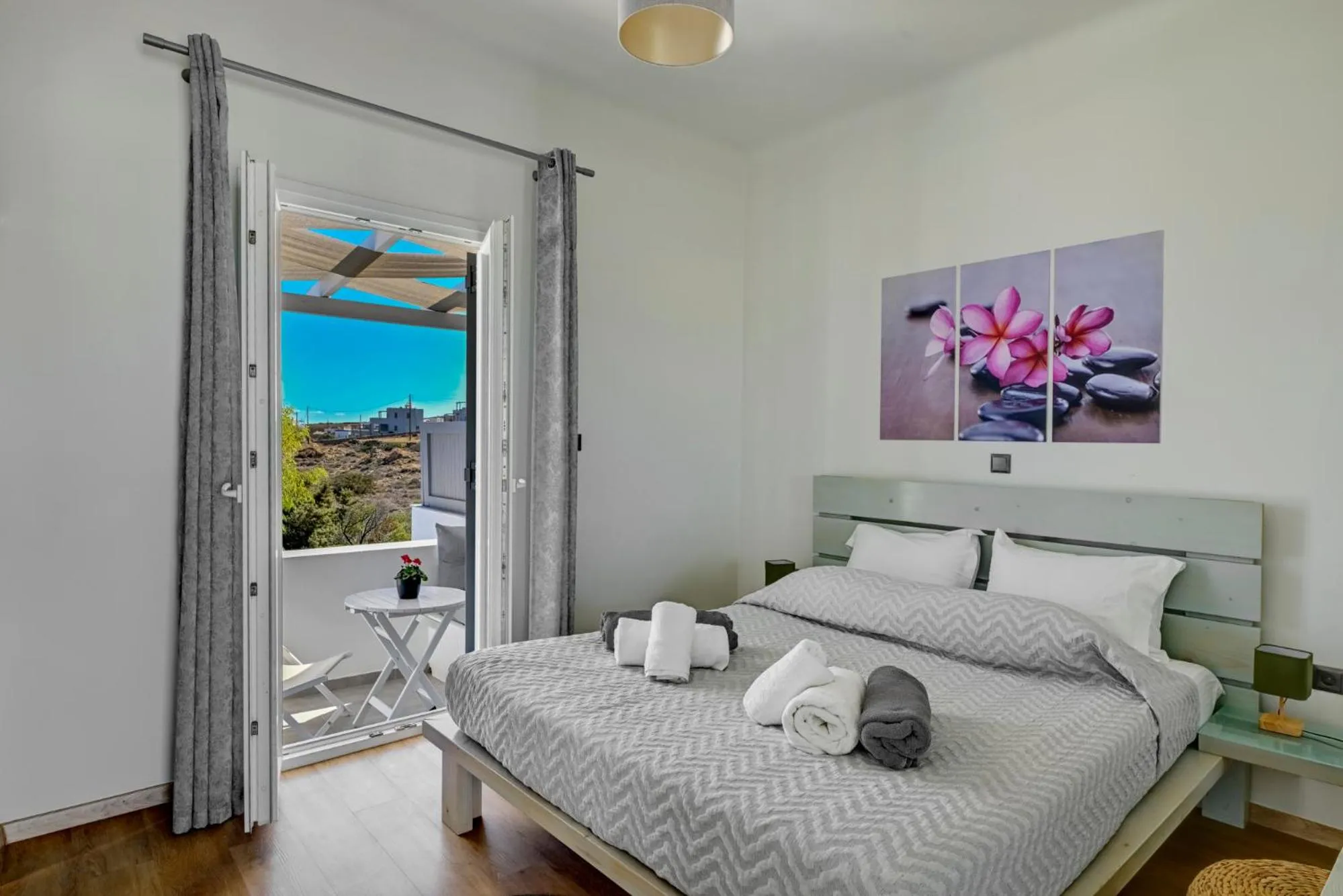 Bed in Aegean Paradiso Vacation Club - "Adults Only"