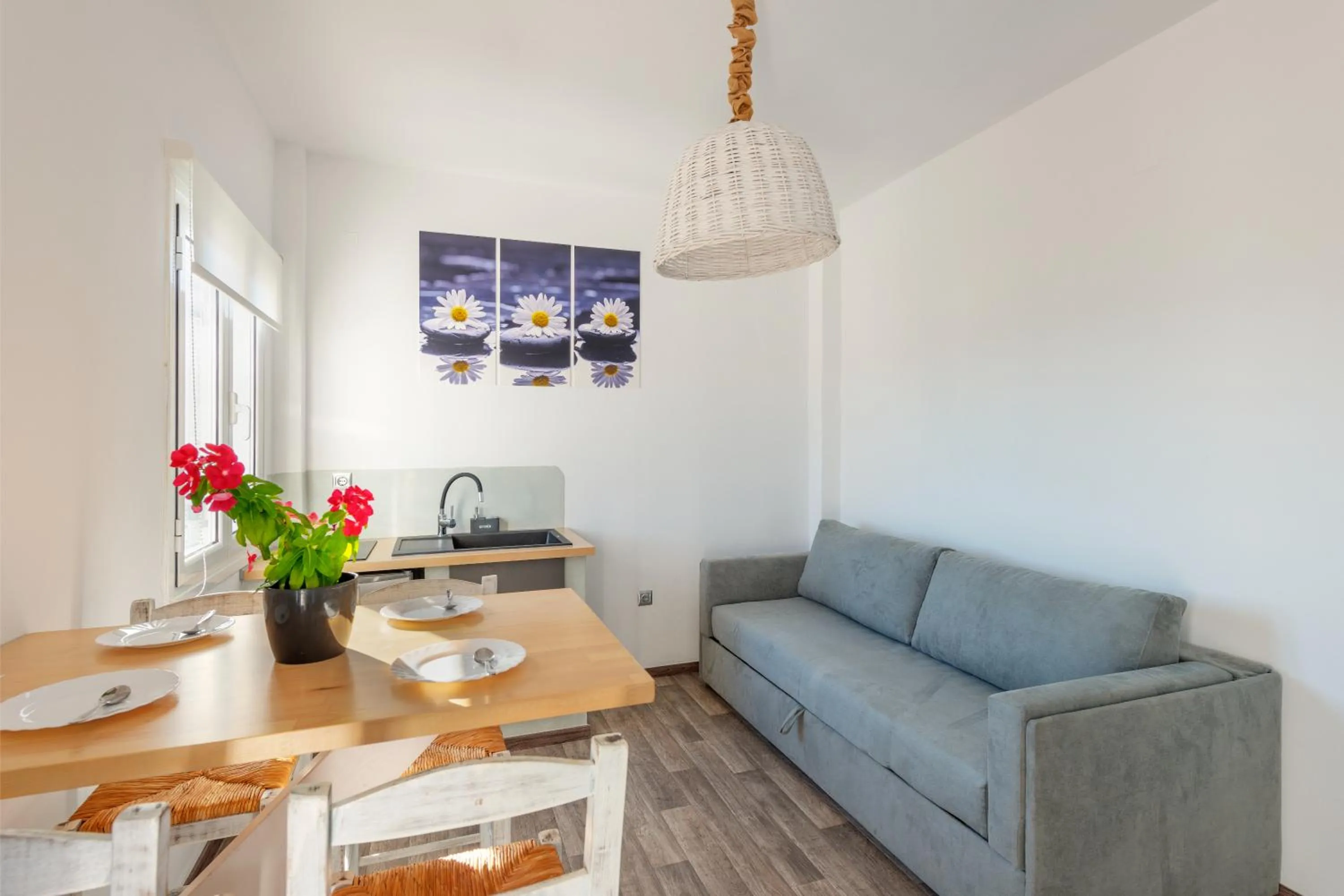 Living room in Aegean Paradiso Vacation Club - "Adults Only"