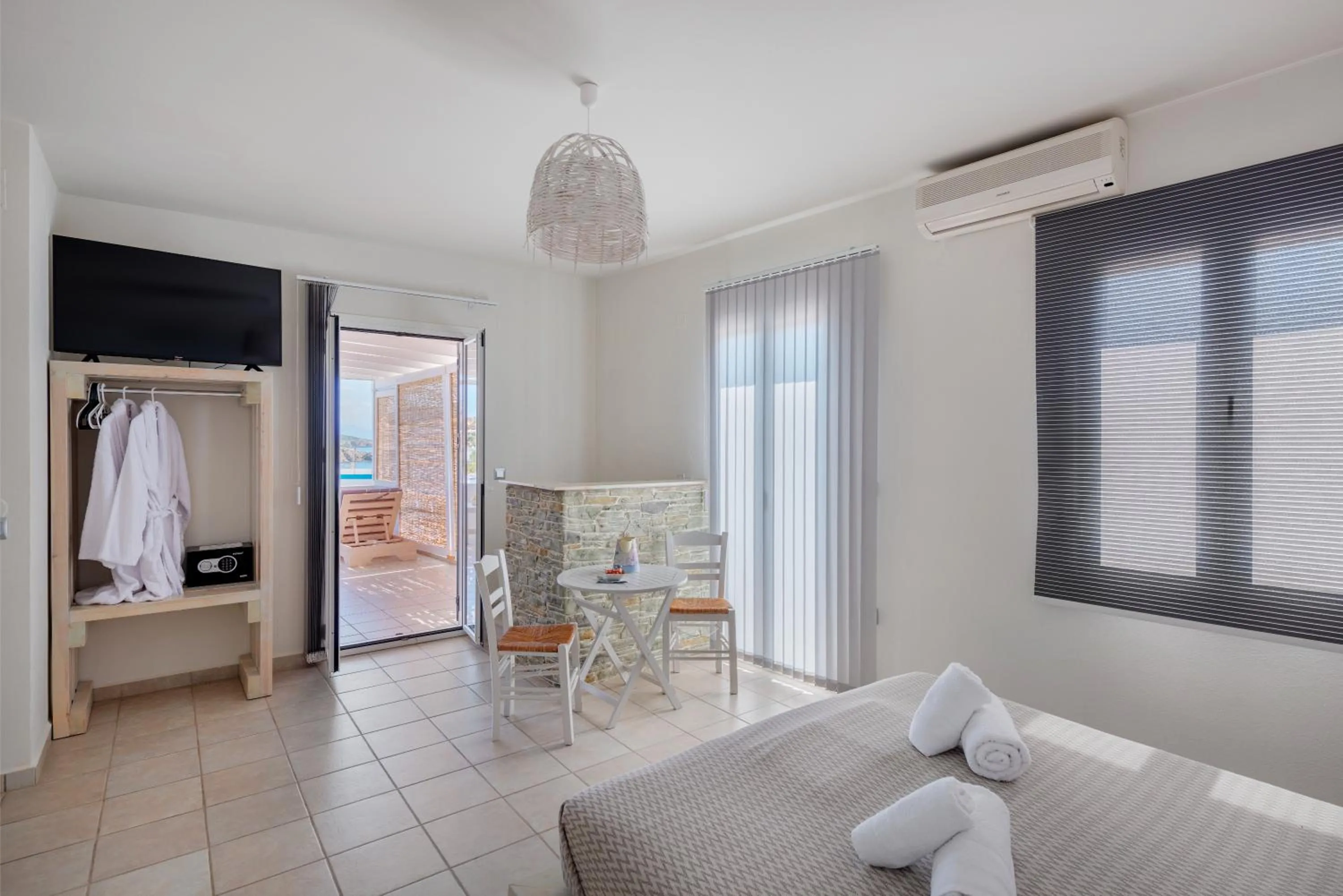 Bed in Aegean Paradiso Vacation Club - "Adults Only"