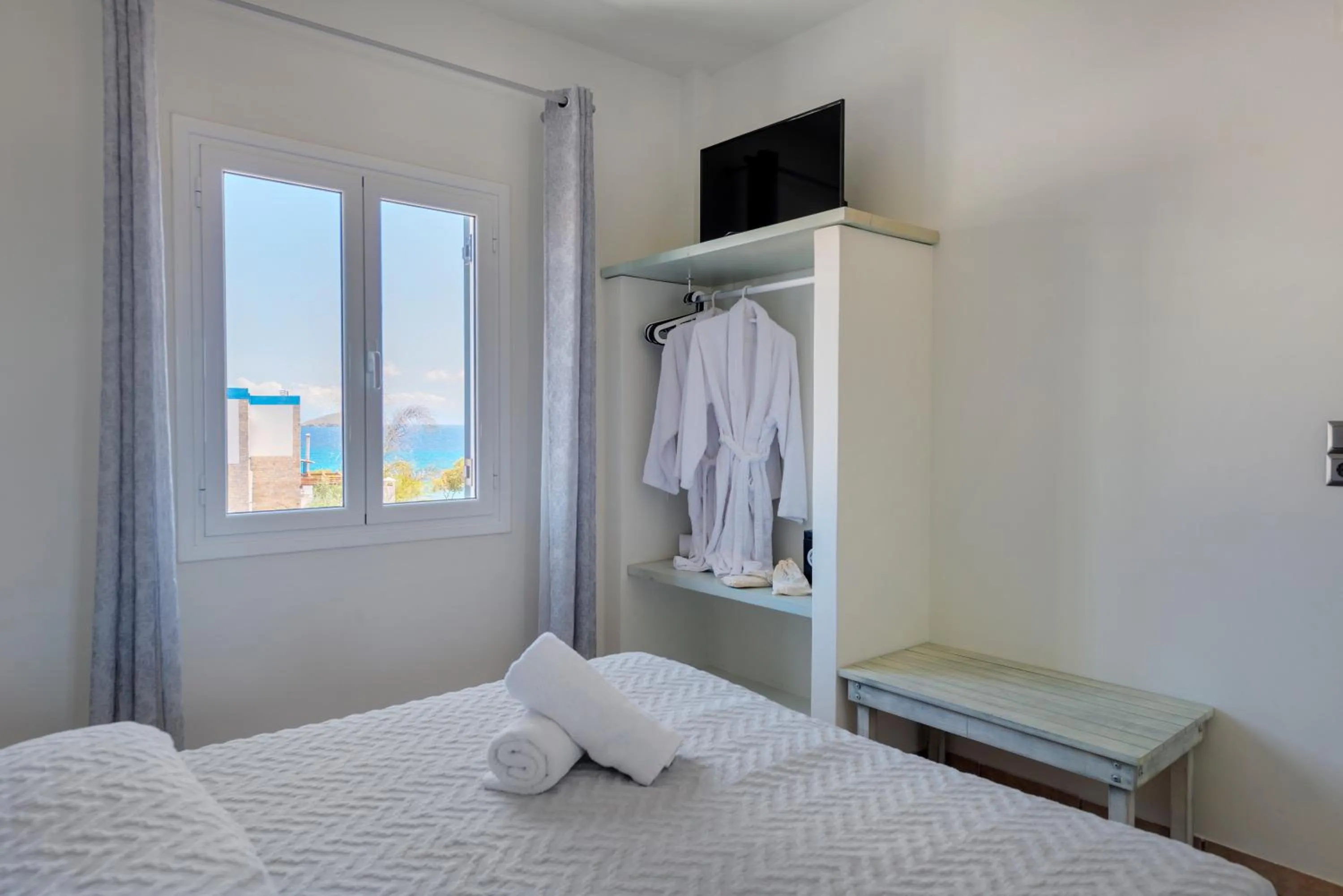 Bed in Aegean Paradiso Vacation Club - "Adults Only"