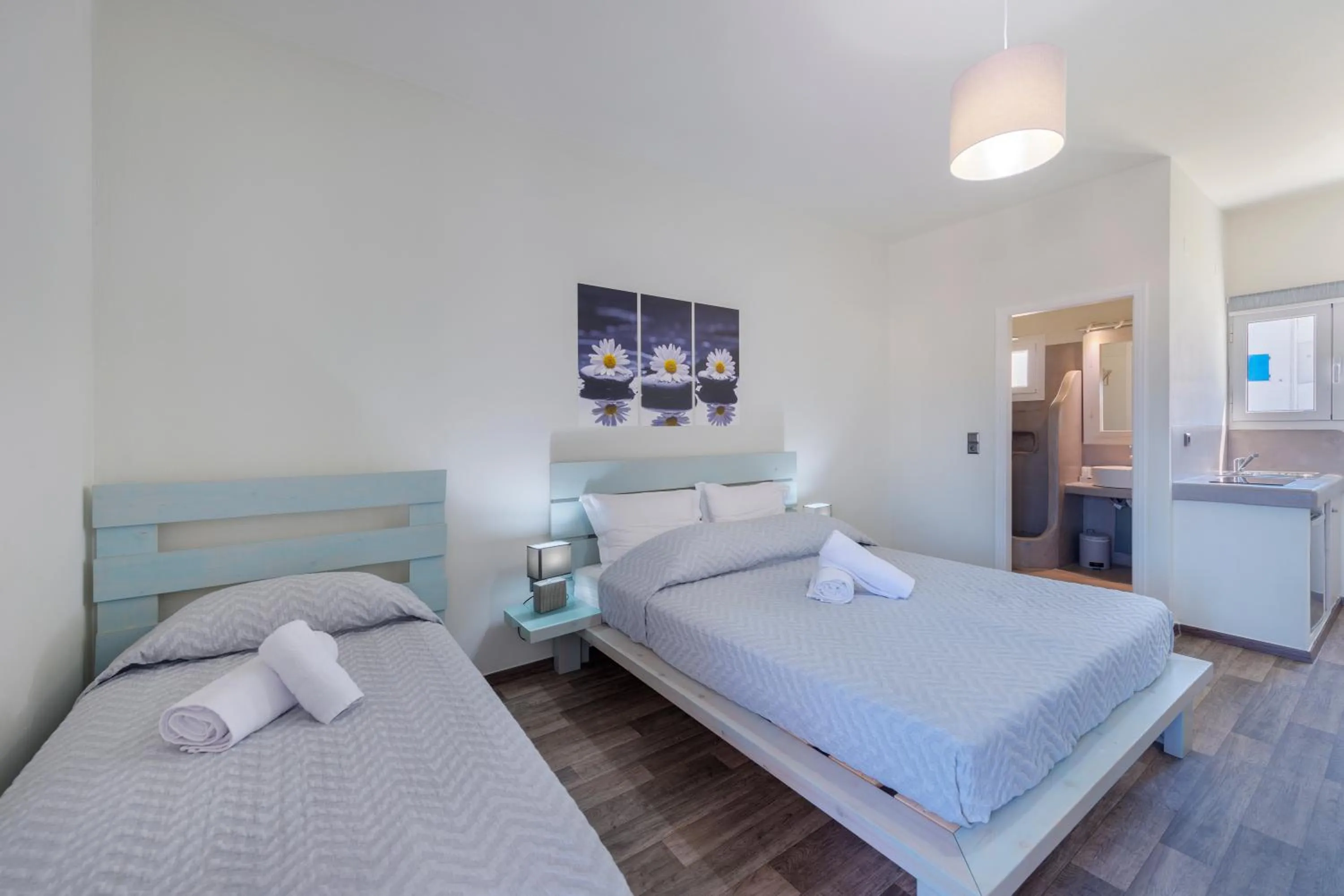 Photo of the whole room, Bed in Aegean Paradiso Vacation Club - "Adults Only"