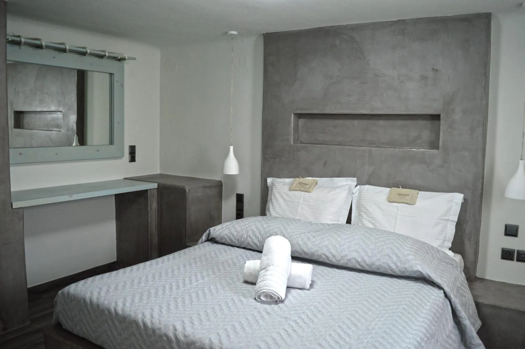 Photo of the whole room, Bed in Aegean Paradiso Vacation Club - "Adults Only"