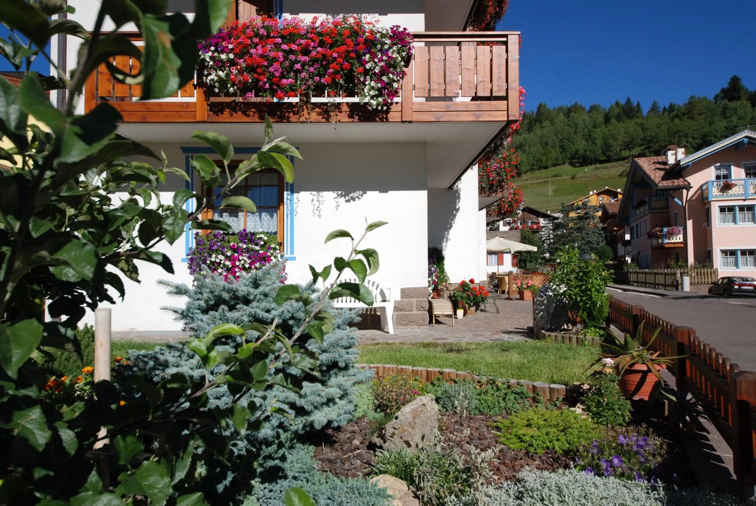 Garden in Hotel Ciampian