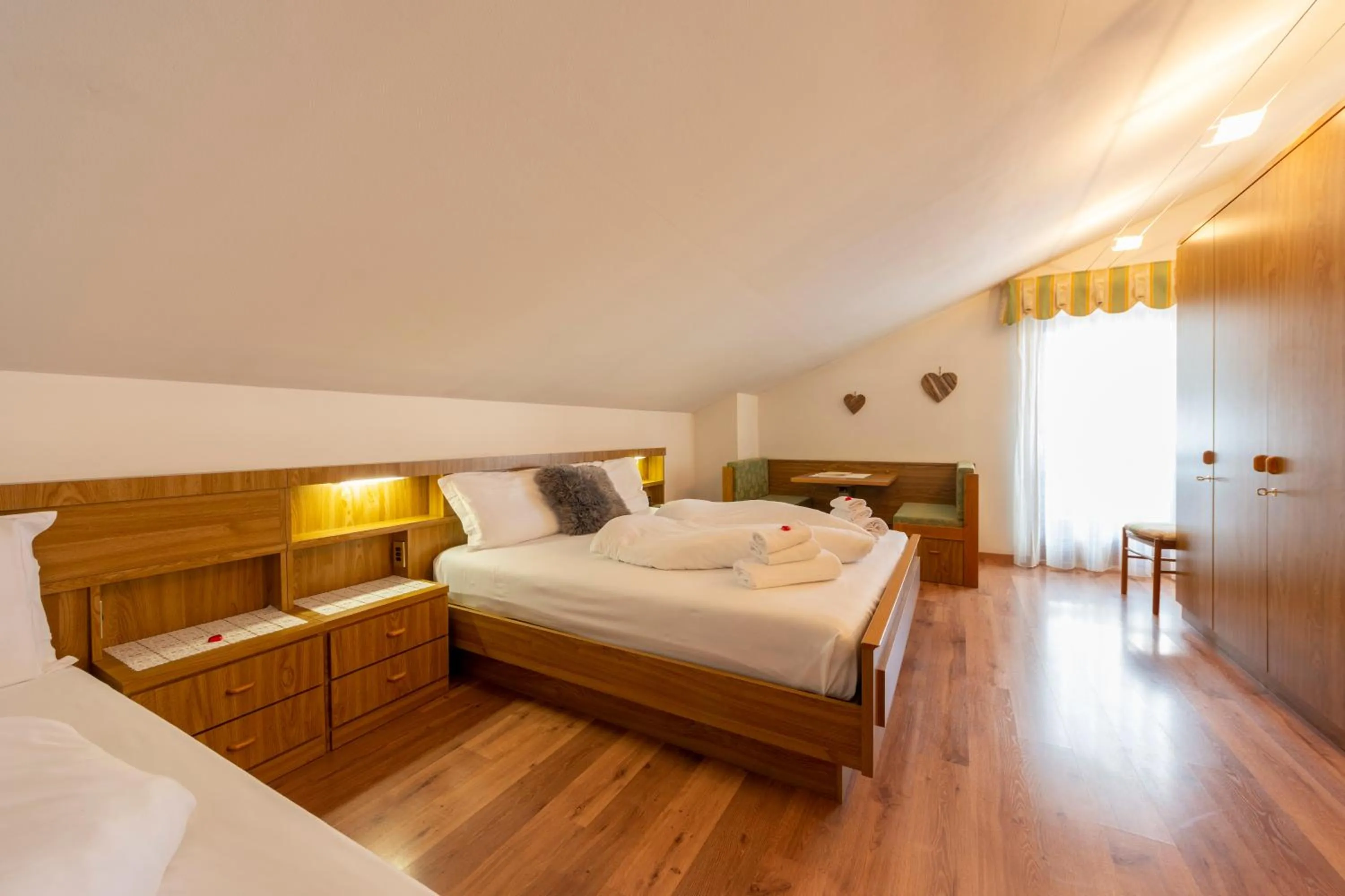 Bed in Hotel Ciampian