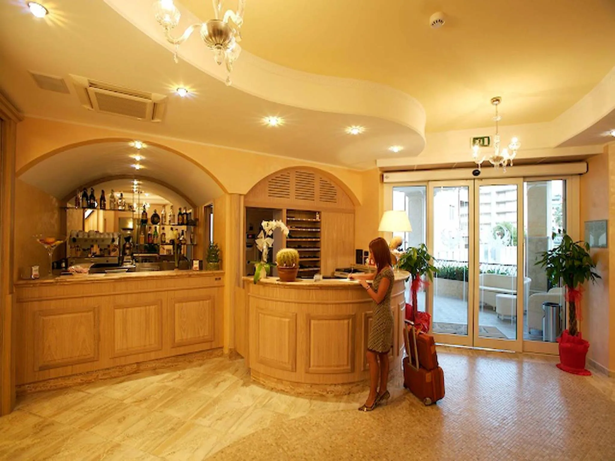 Lobby or reception in Hotel Boracay