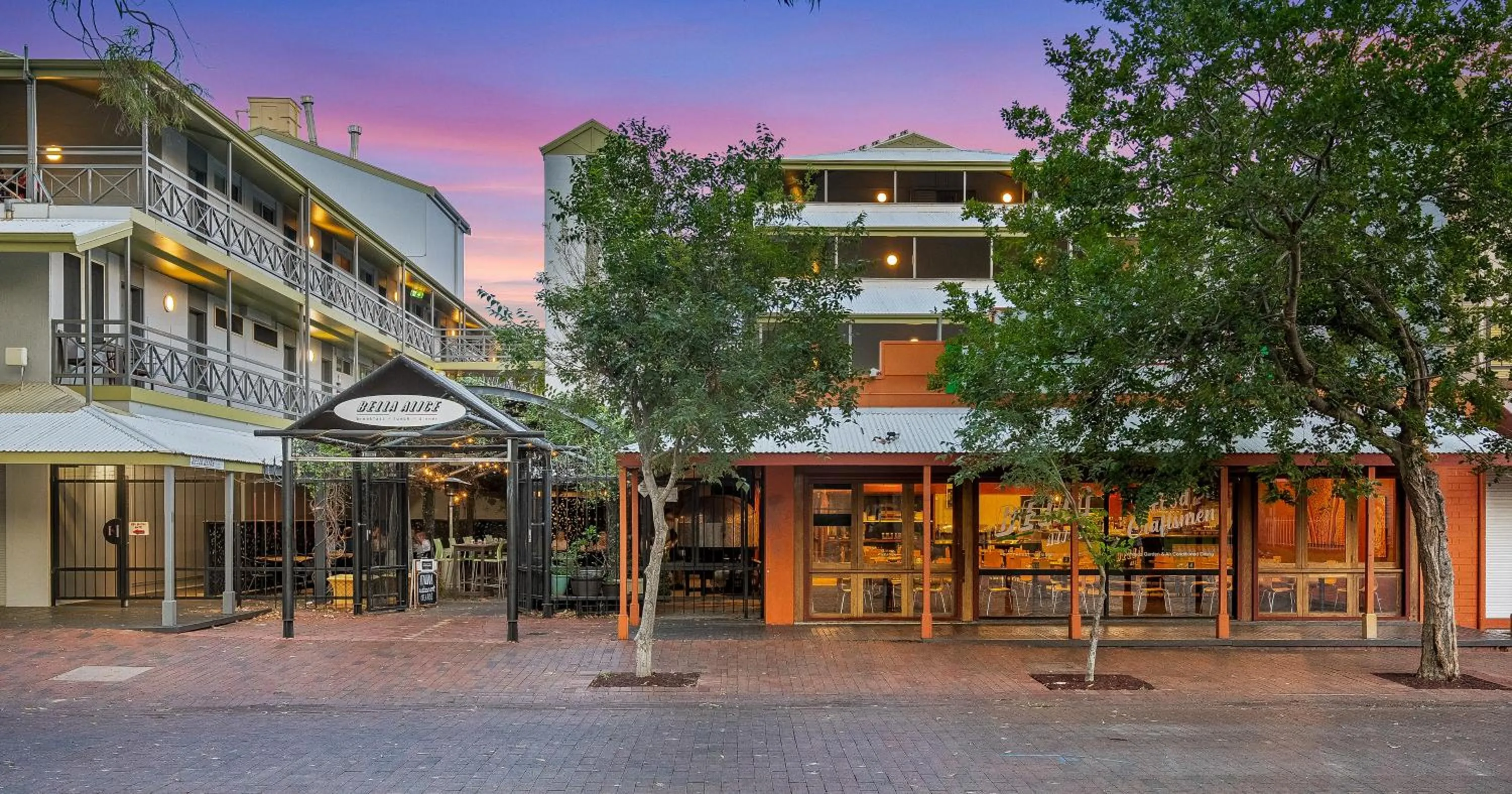 Property building in Stay at Alice Springs Hotel
