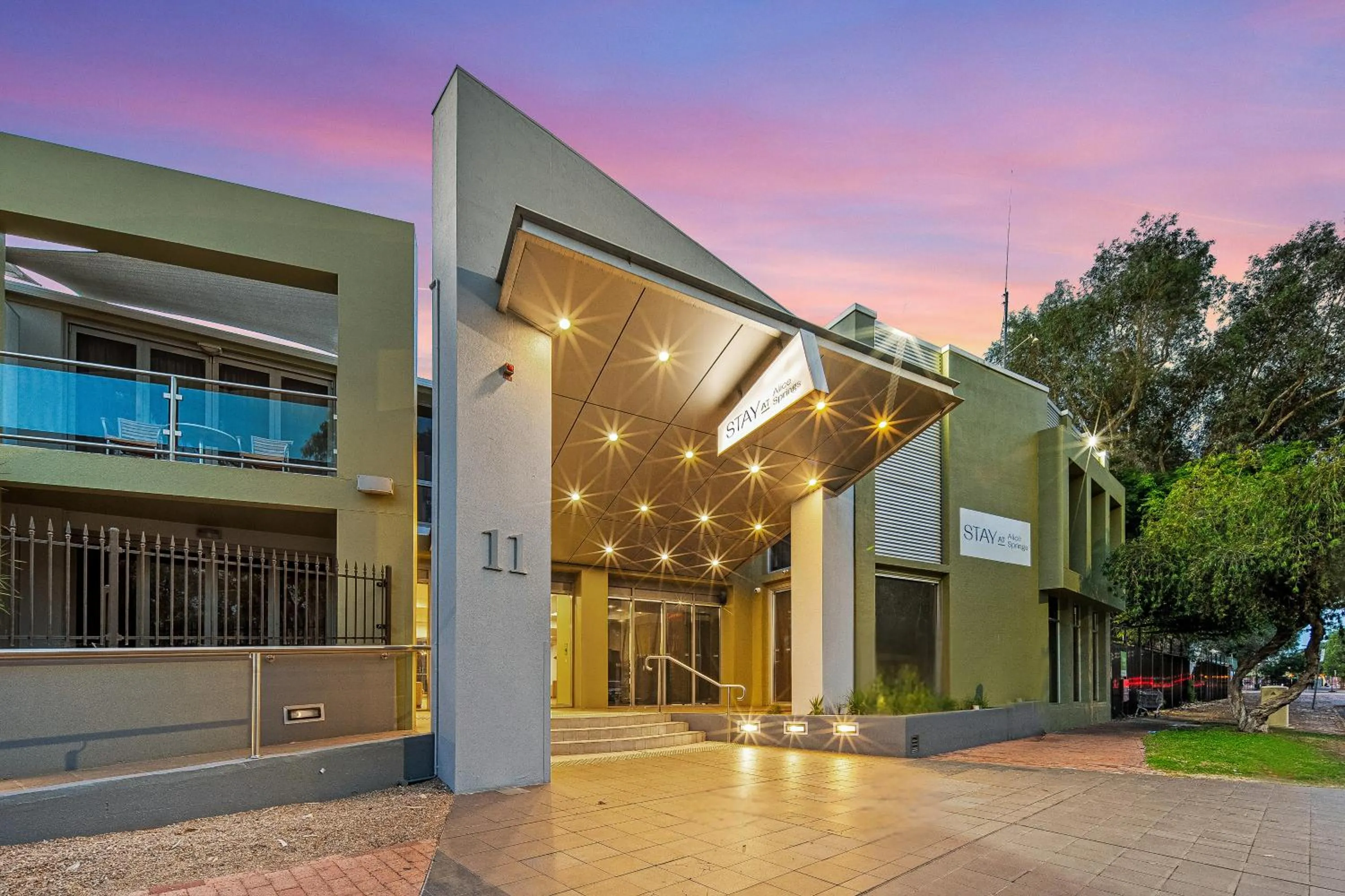 Property building in Stay at Alice Springs Hotel