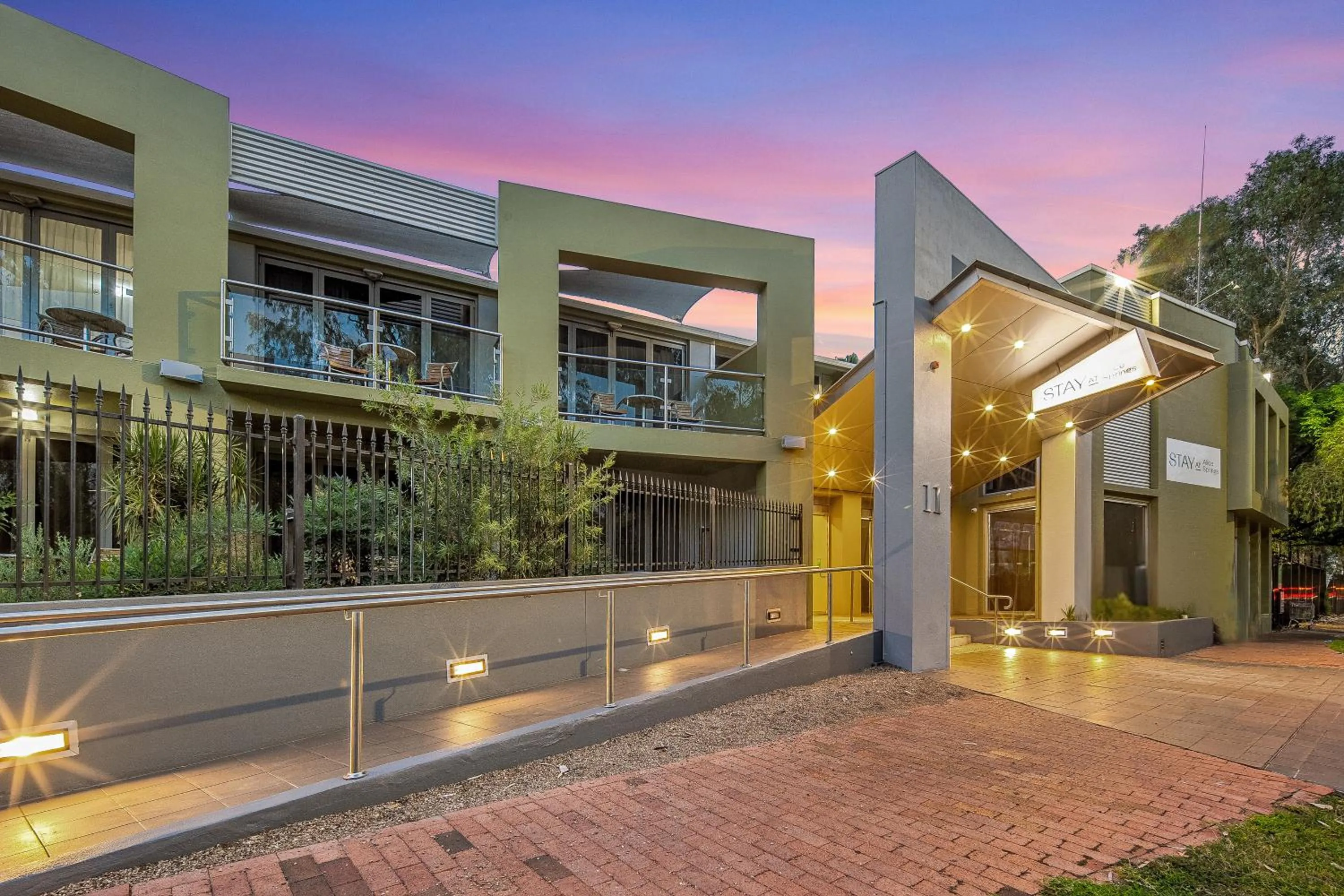 Property building in Stay at Alice Springs Hotel