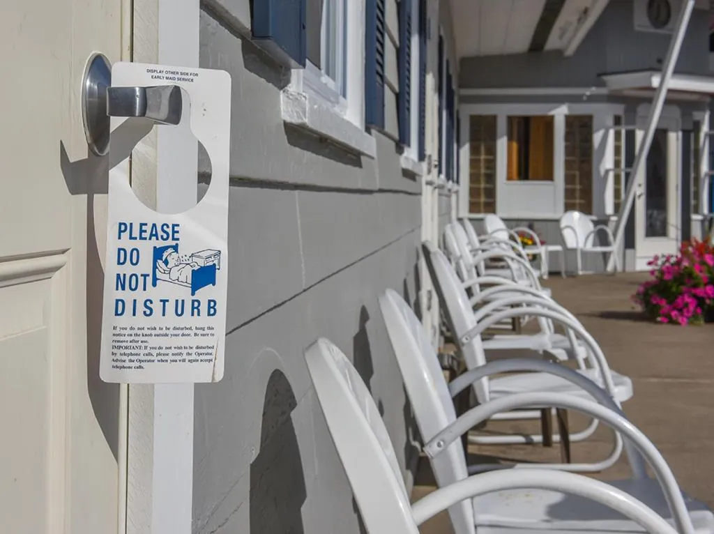 Balcony/Terrace in The Saco Motel