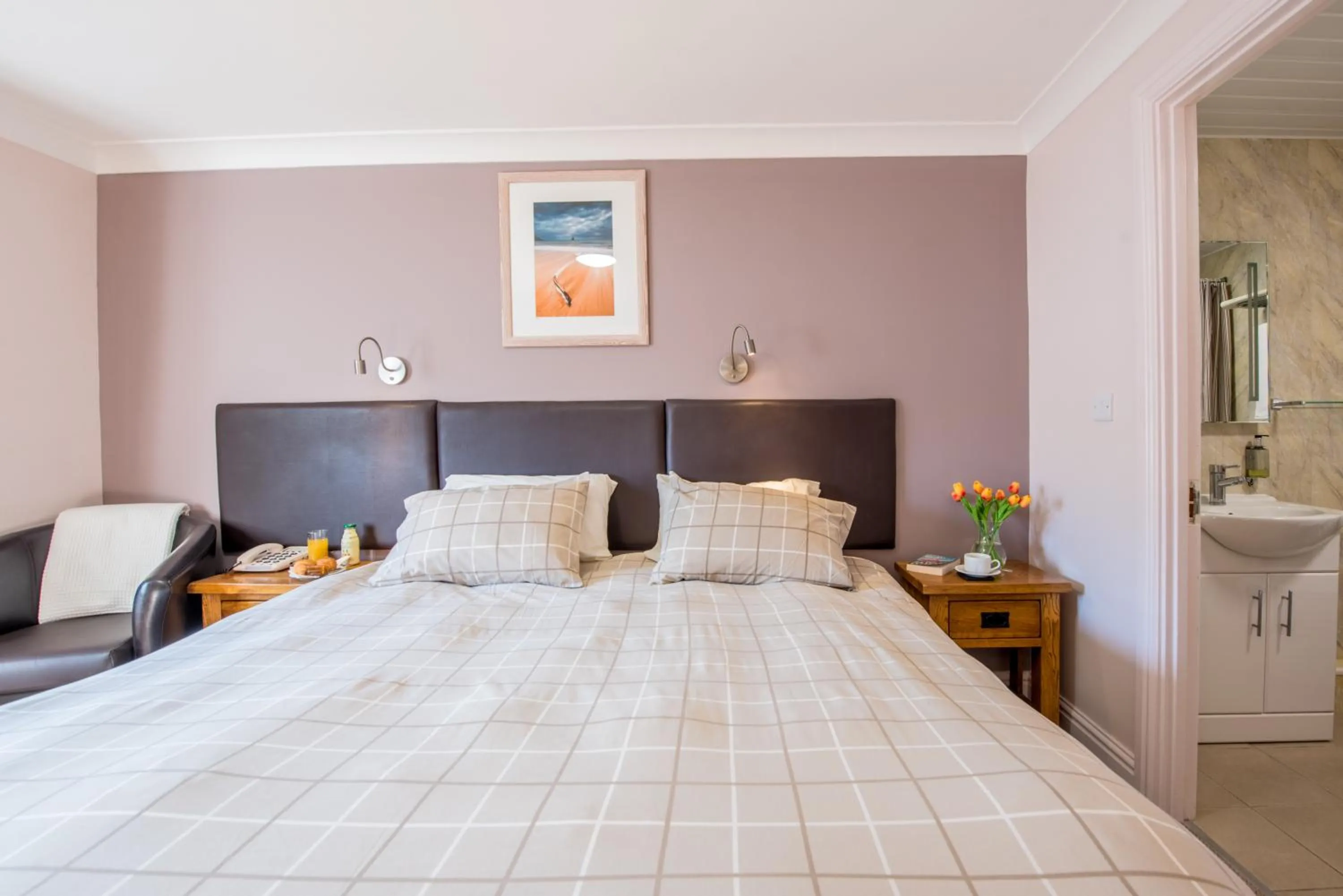 Bed in The Coach House Hotel