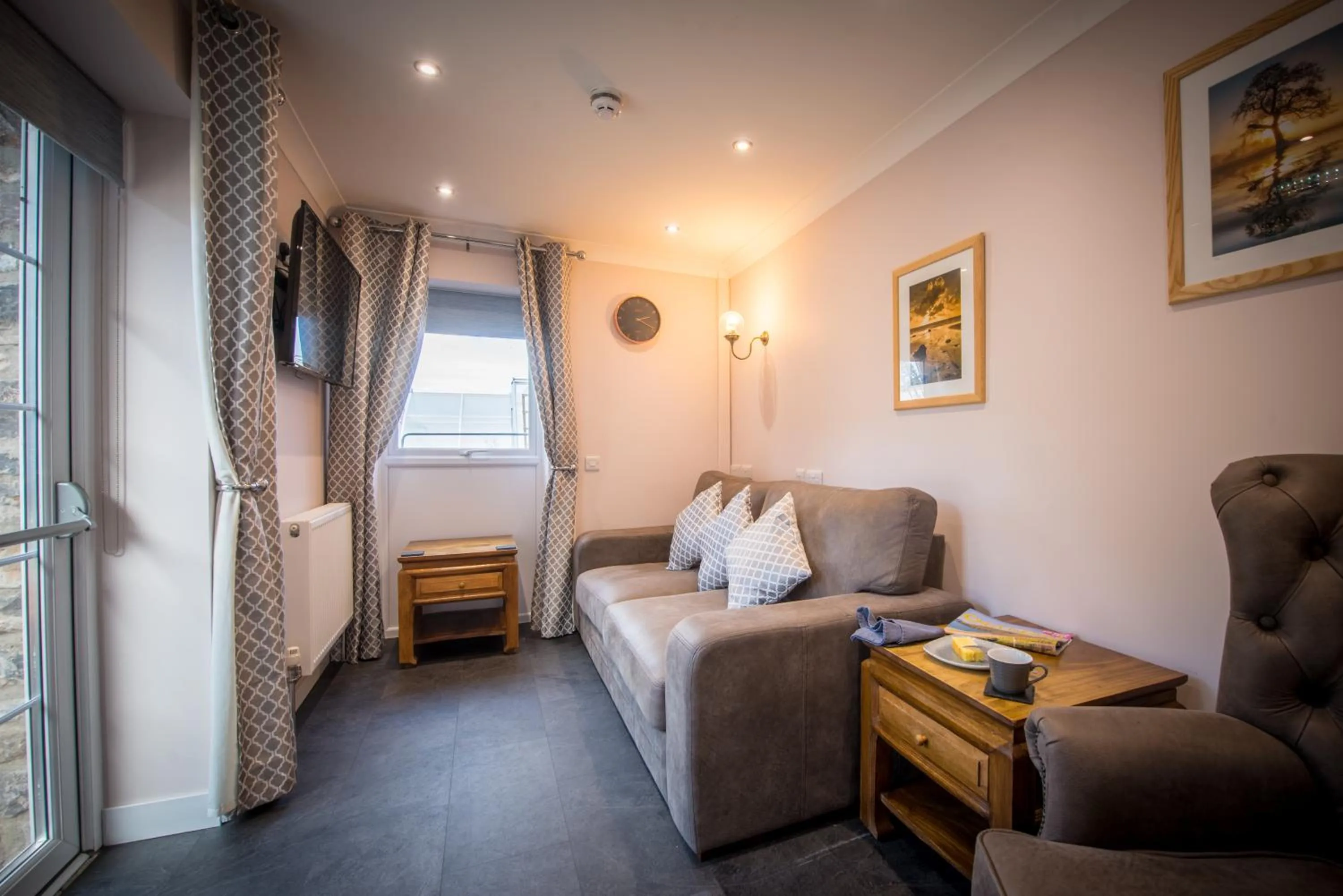 Seating area in The Coach House Hotel