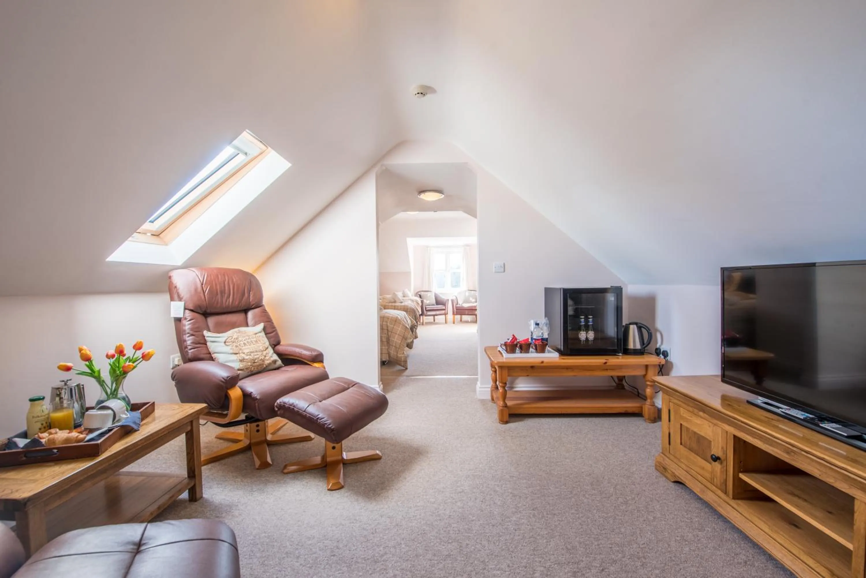 Seating area in The Coach House Hotel