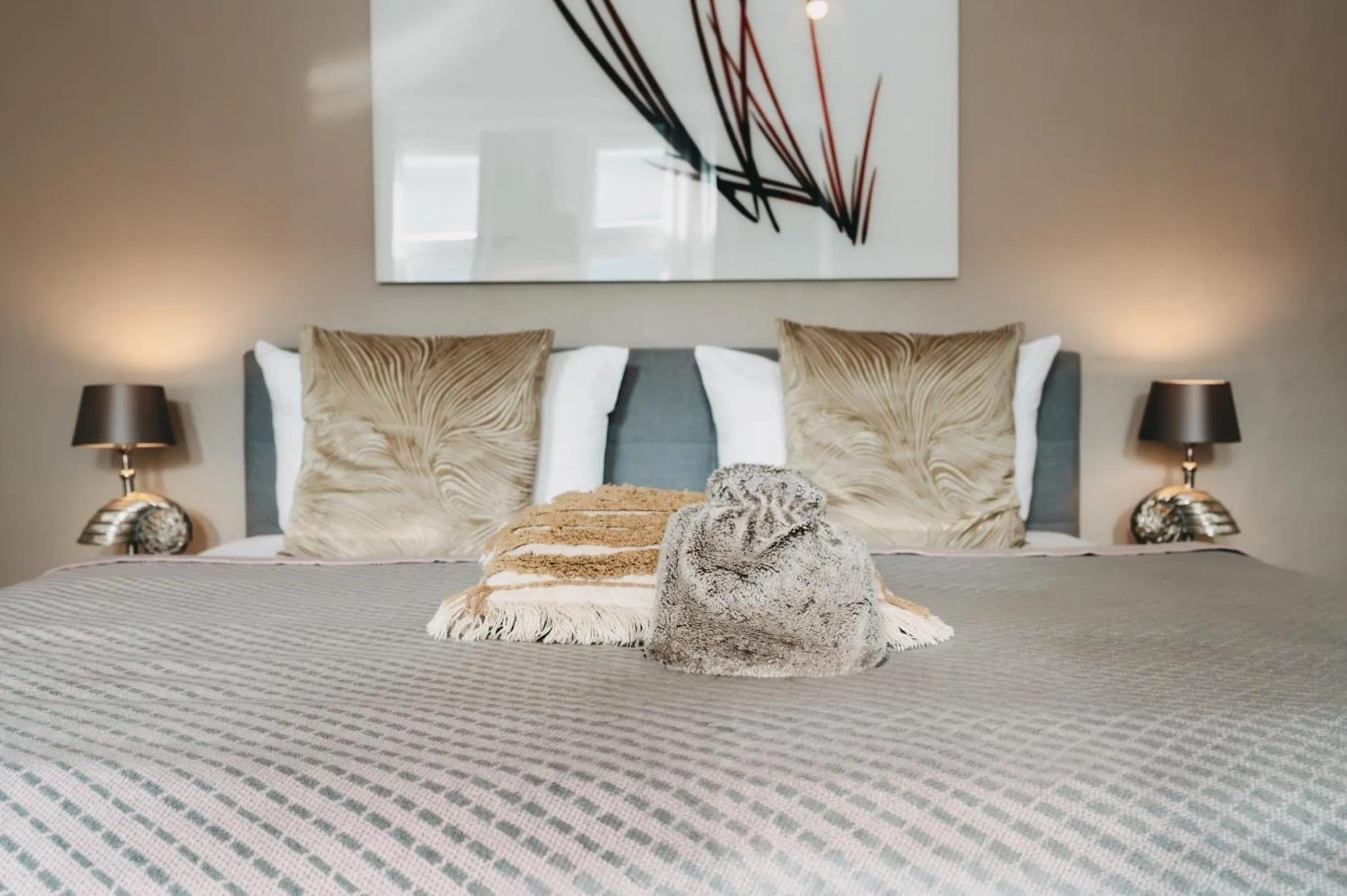 Bed in Boutique Hotel Villa Monika