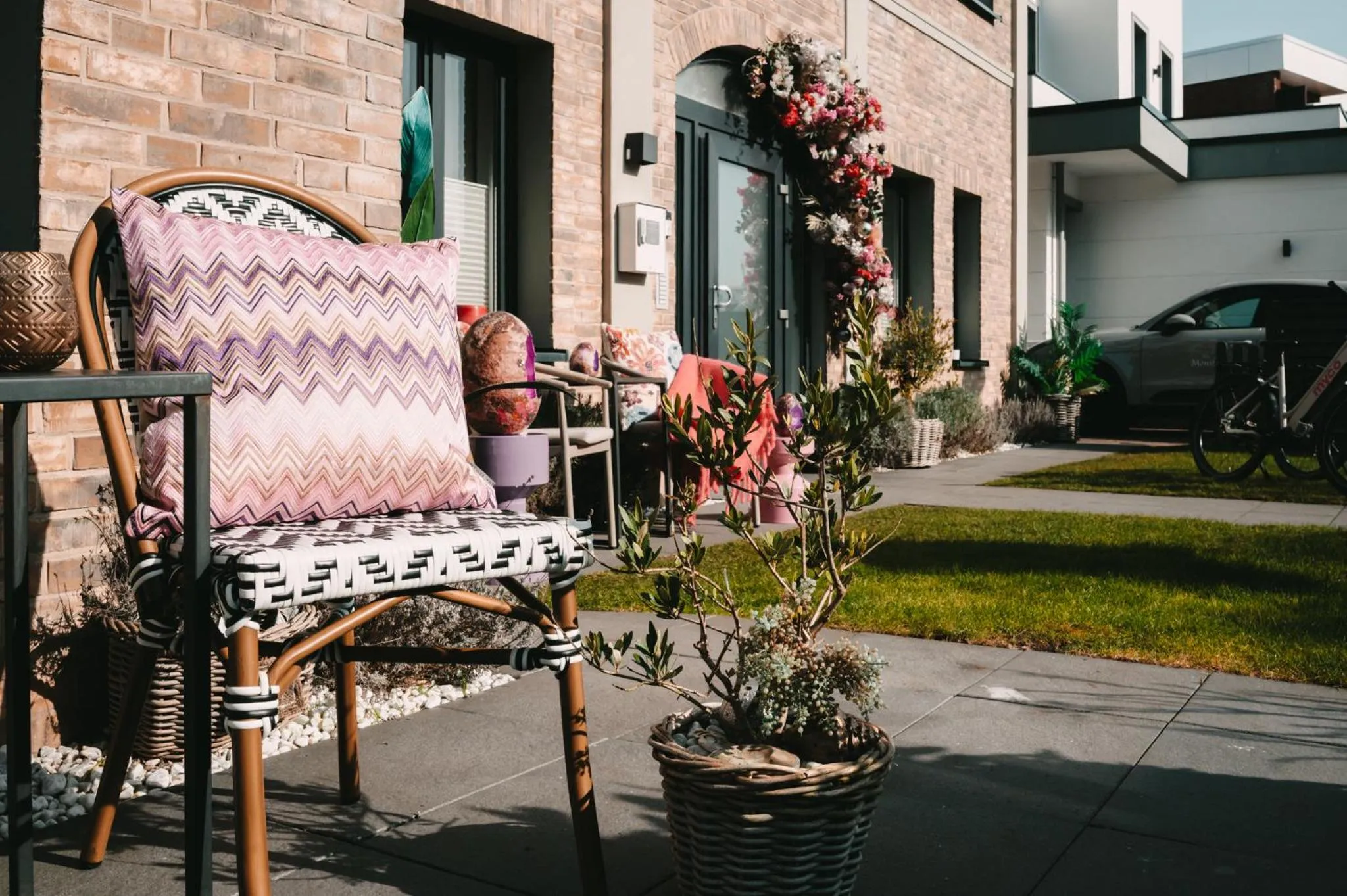 Patio in Boutique Hotel Villa Monika
