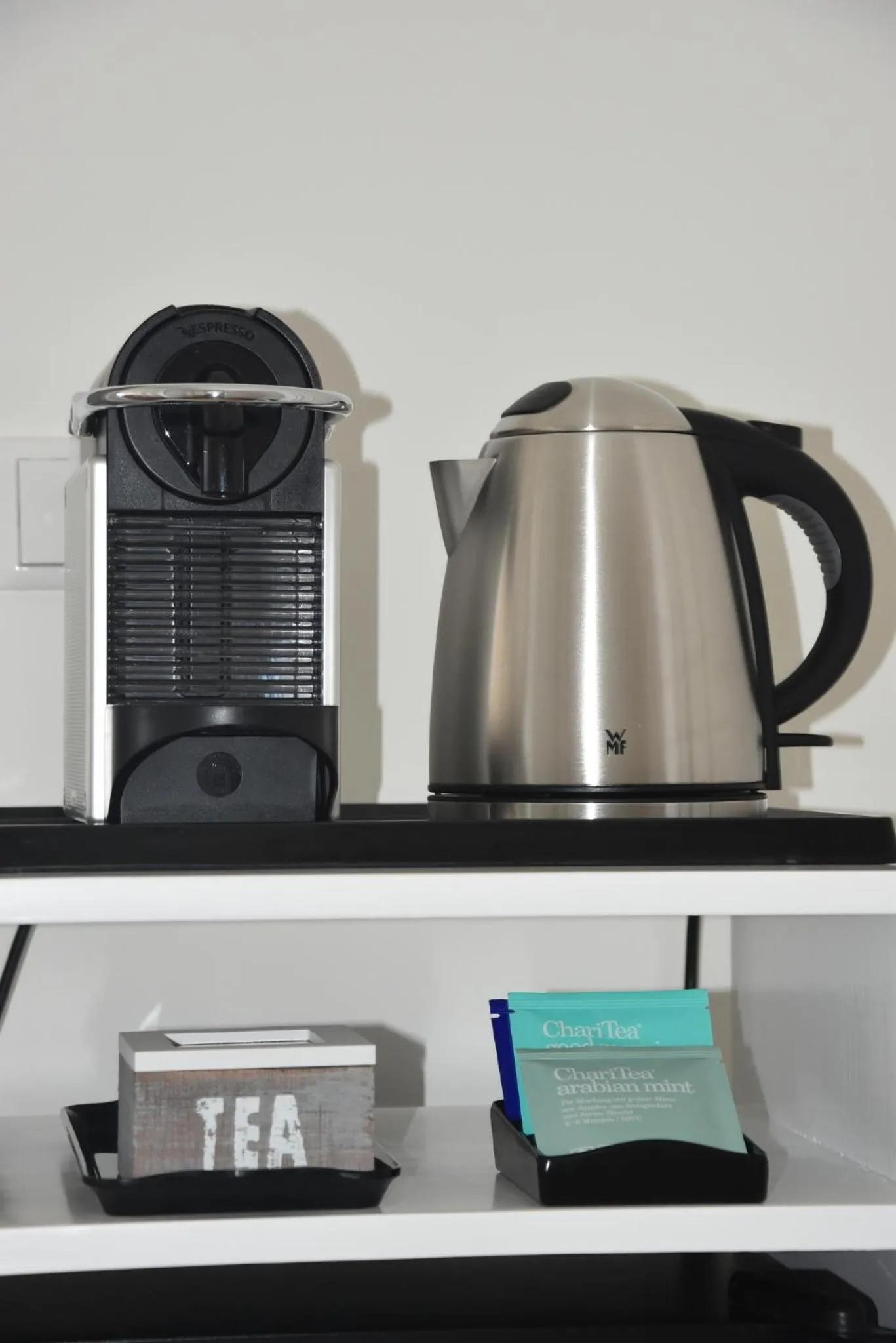 Coffee/tea facilities in Boutique Hotel Villa Monika