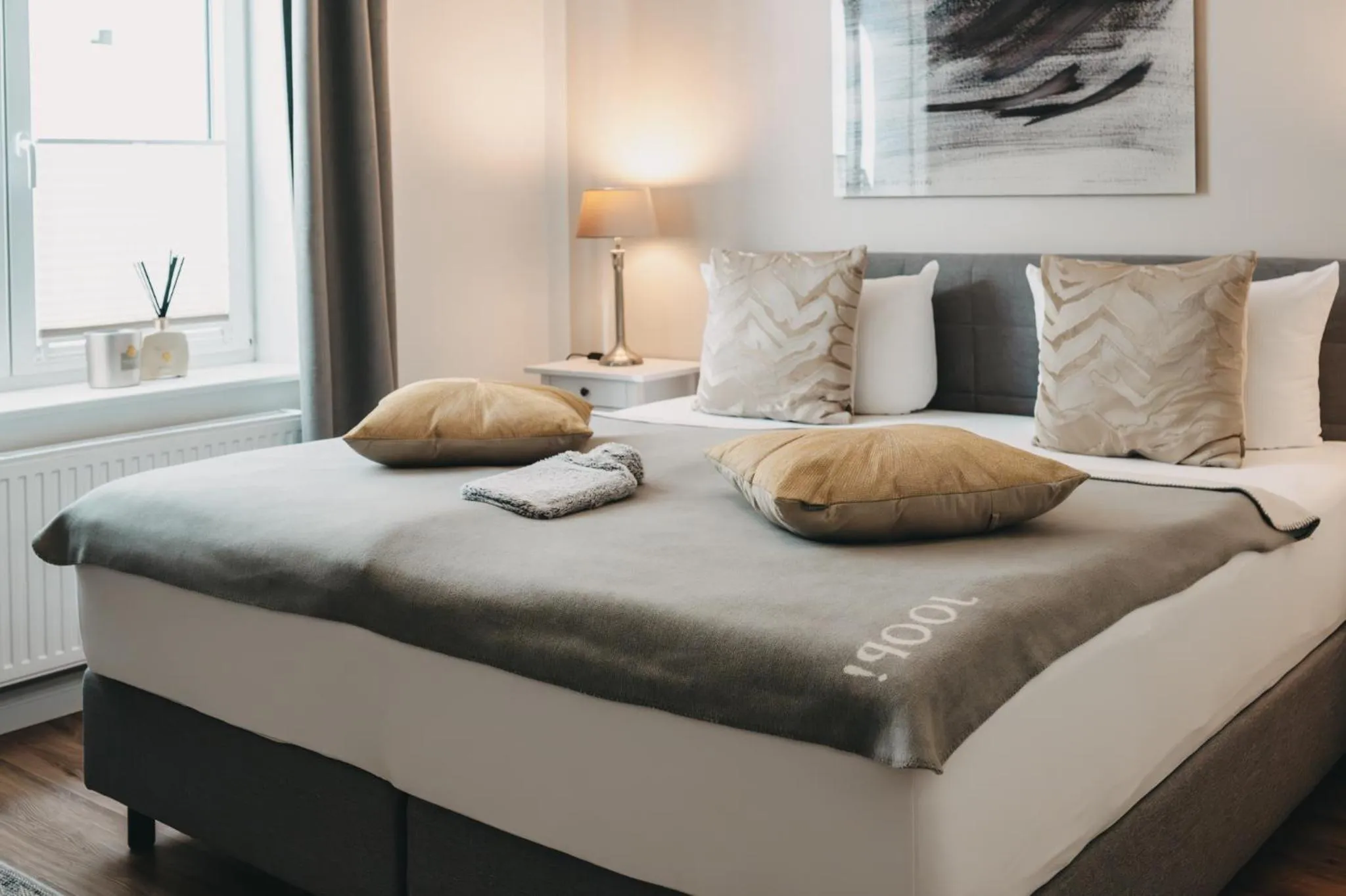 Bed in Boutique Hotel Villa Monika