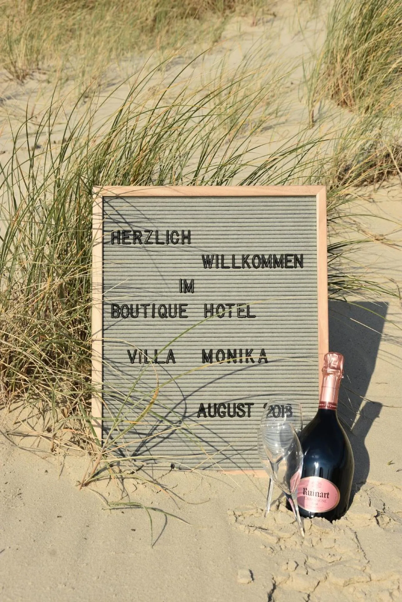 Beach in Boutique Hotel Villa Monika