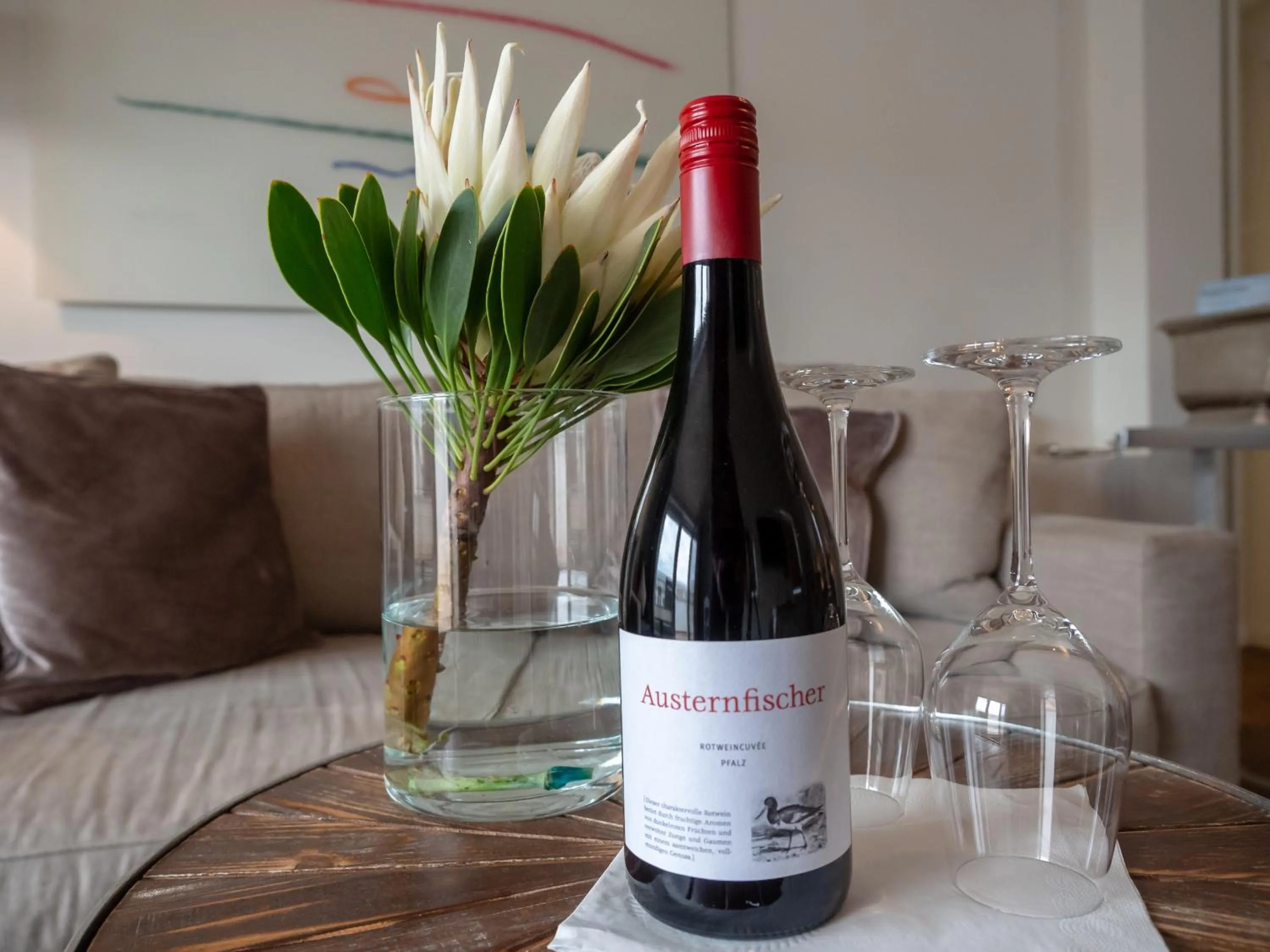 Alcoholic drinks in Boutique Hotel Villa Monika