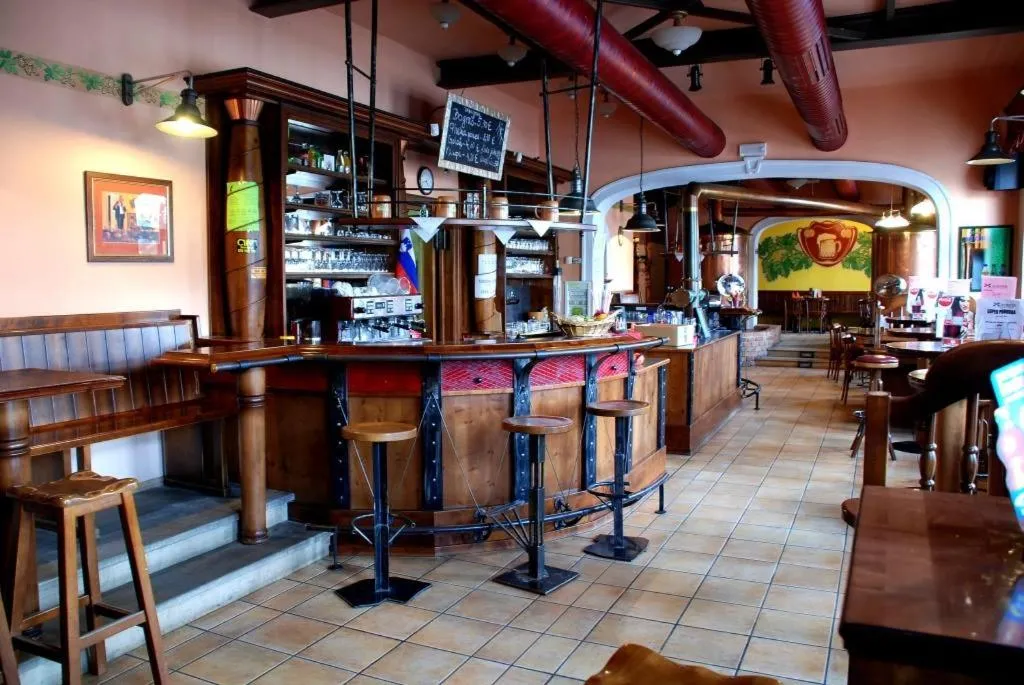 Lounge or bar in Hotel Zvezda