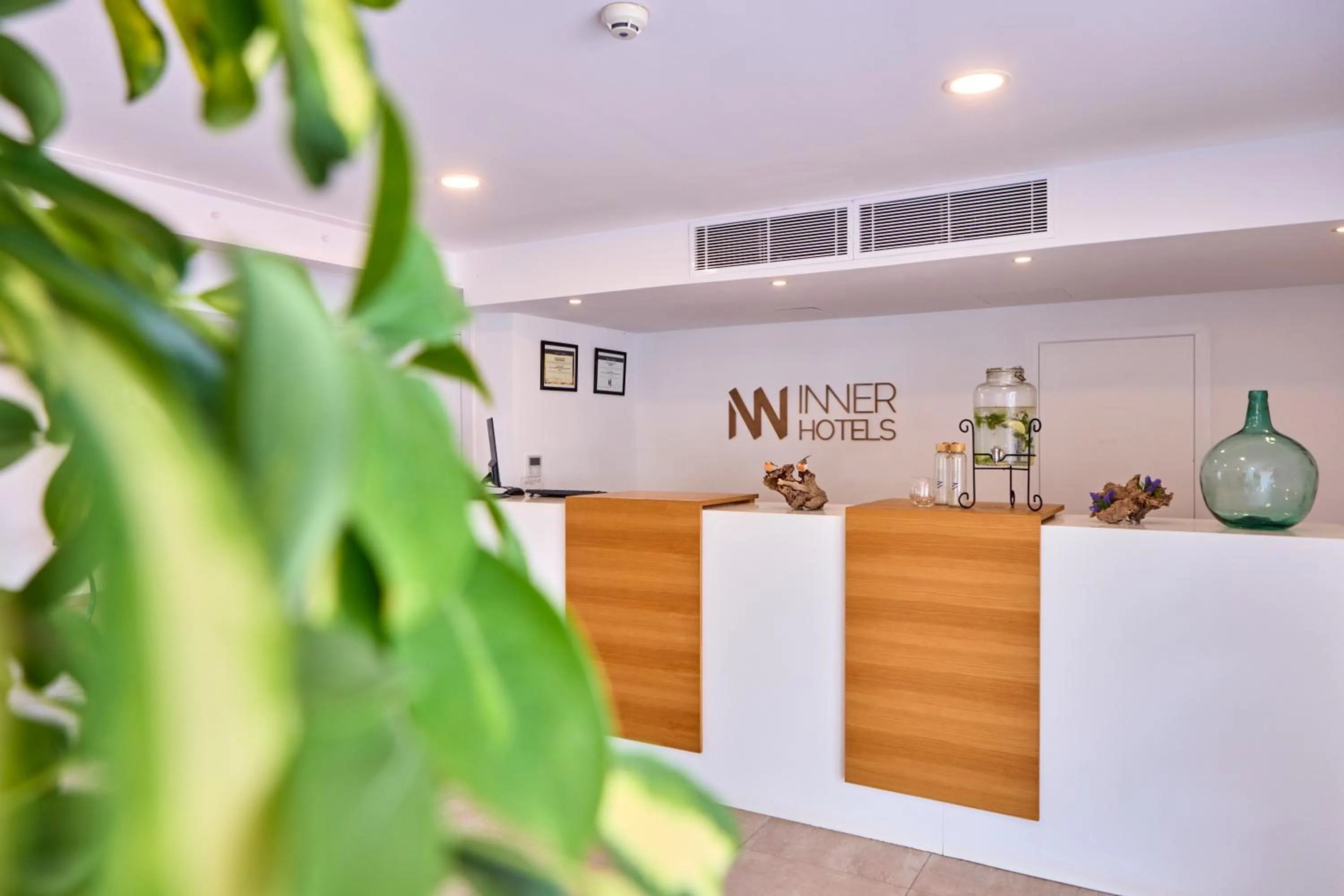 Lobby or reception in INNER Hotel Rupit "Adults Only"