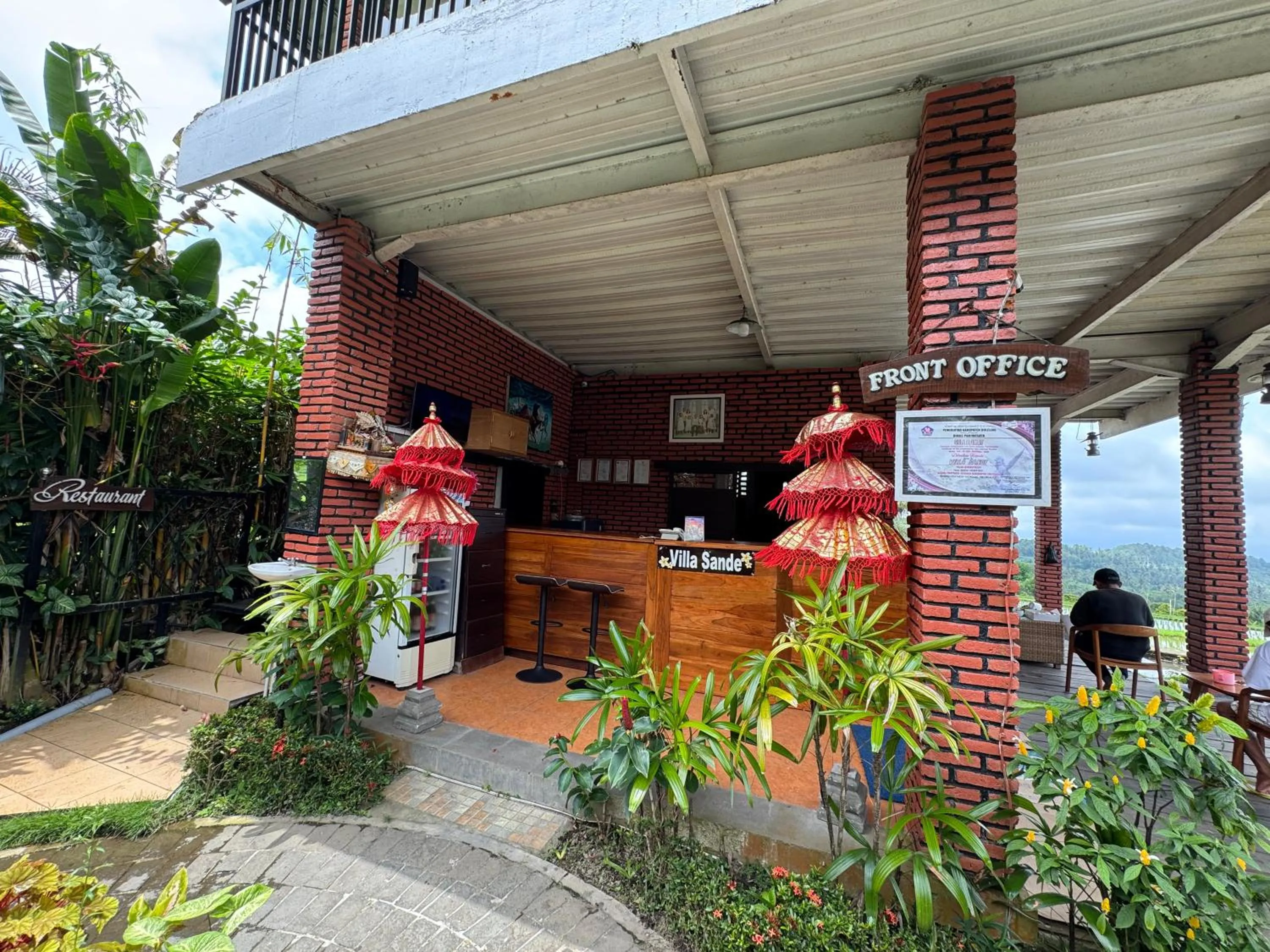 Lobby or reception in Villa Sande