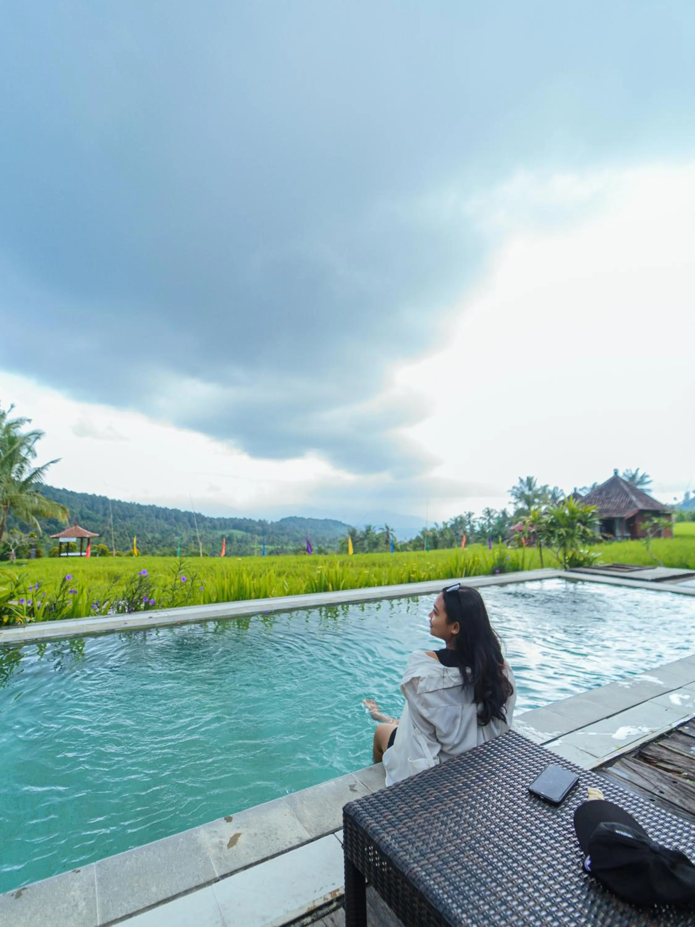 Swimming pool in Villa Sande