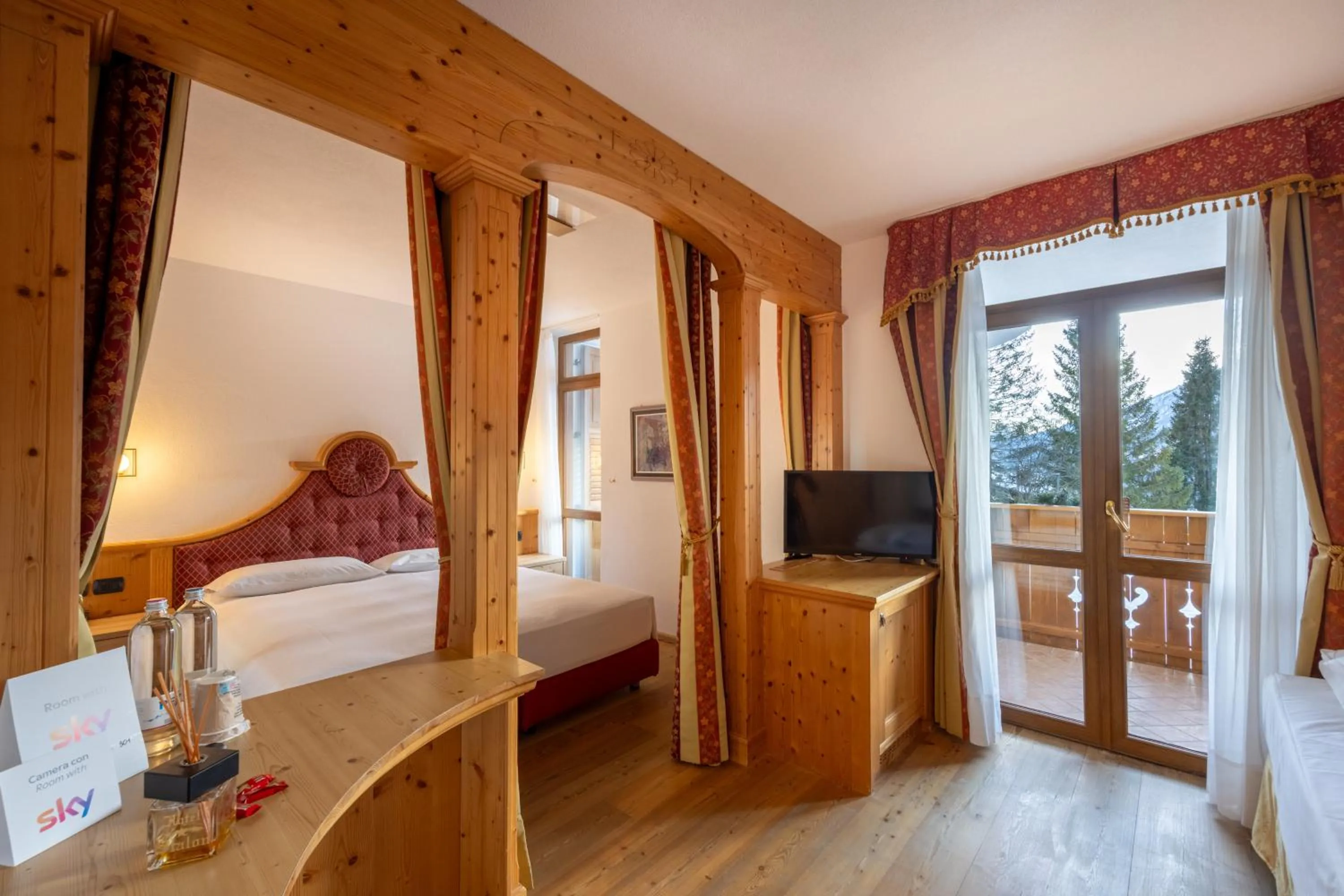 Bed in Hotel Stalon Alpine Chic