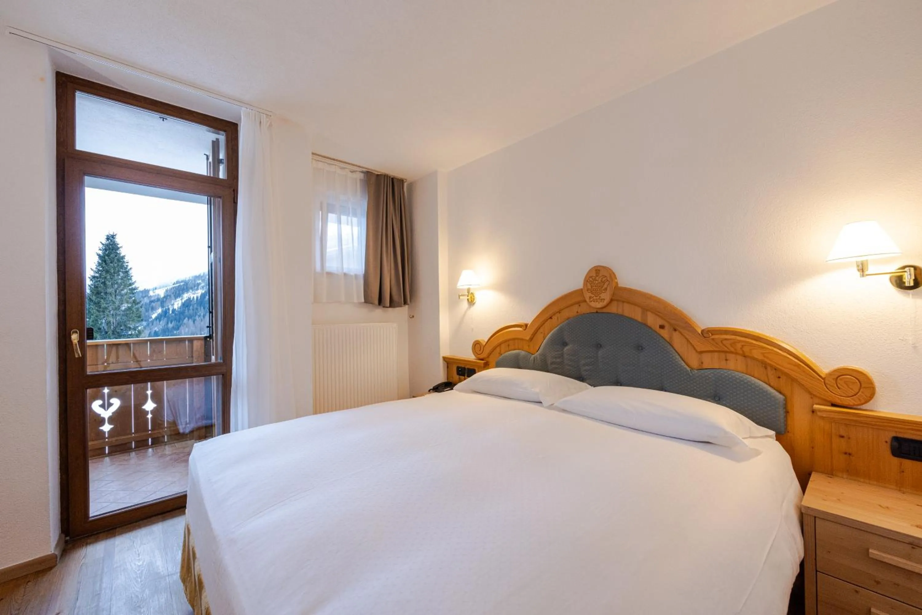 Bed in Hotel Stalon Alpine Chic