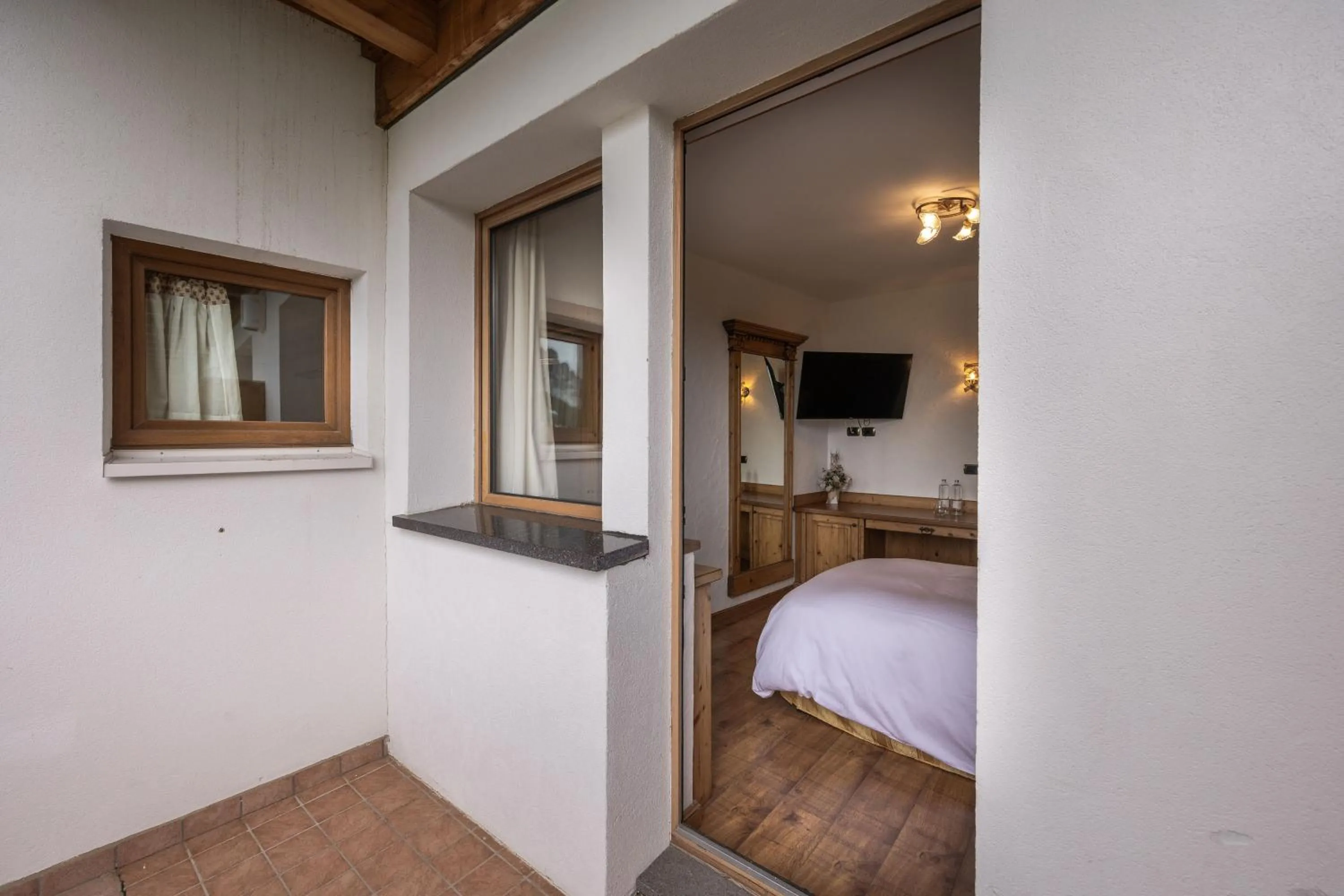 Bed in Hotel Stalon Alpine Chic