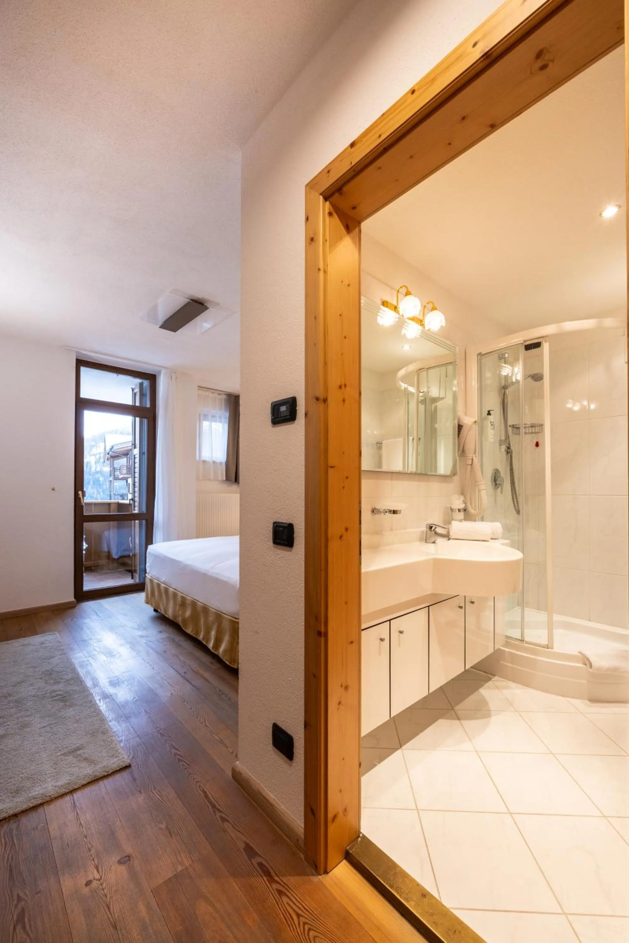 Bed in Hotel Stalon Alpine Chic