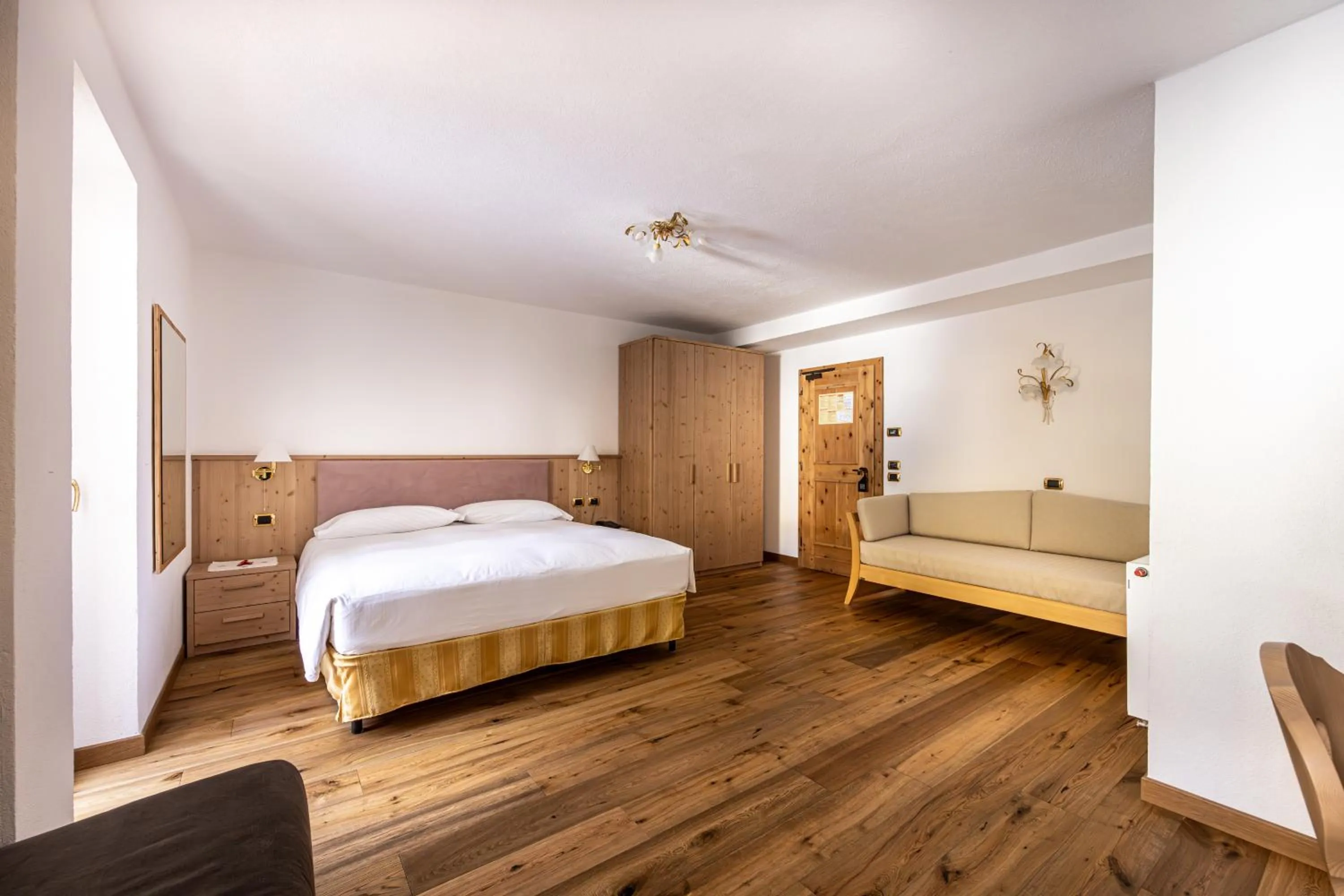 Bed in Hotel Stalon Alpine Chic