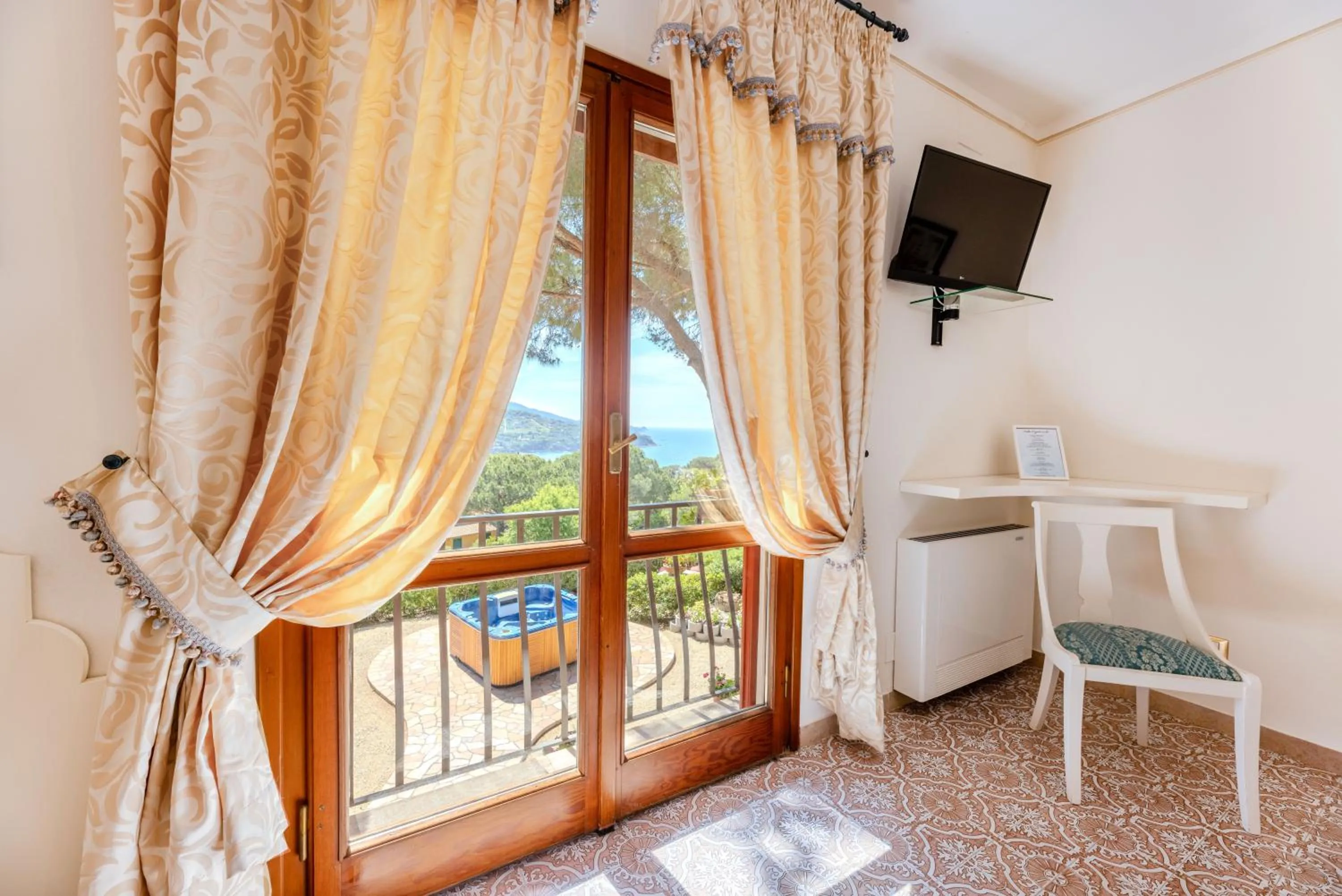 Natural landscape in Villa Capitorsola