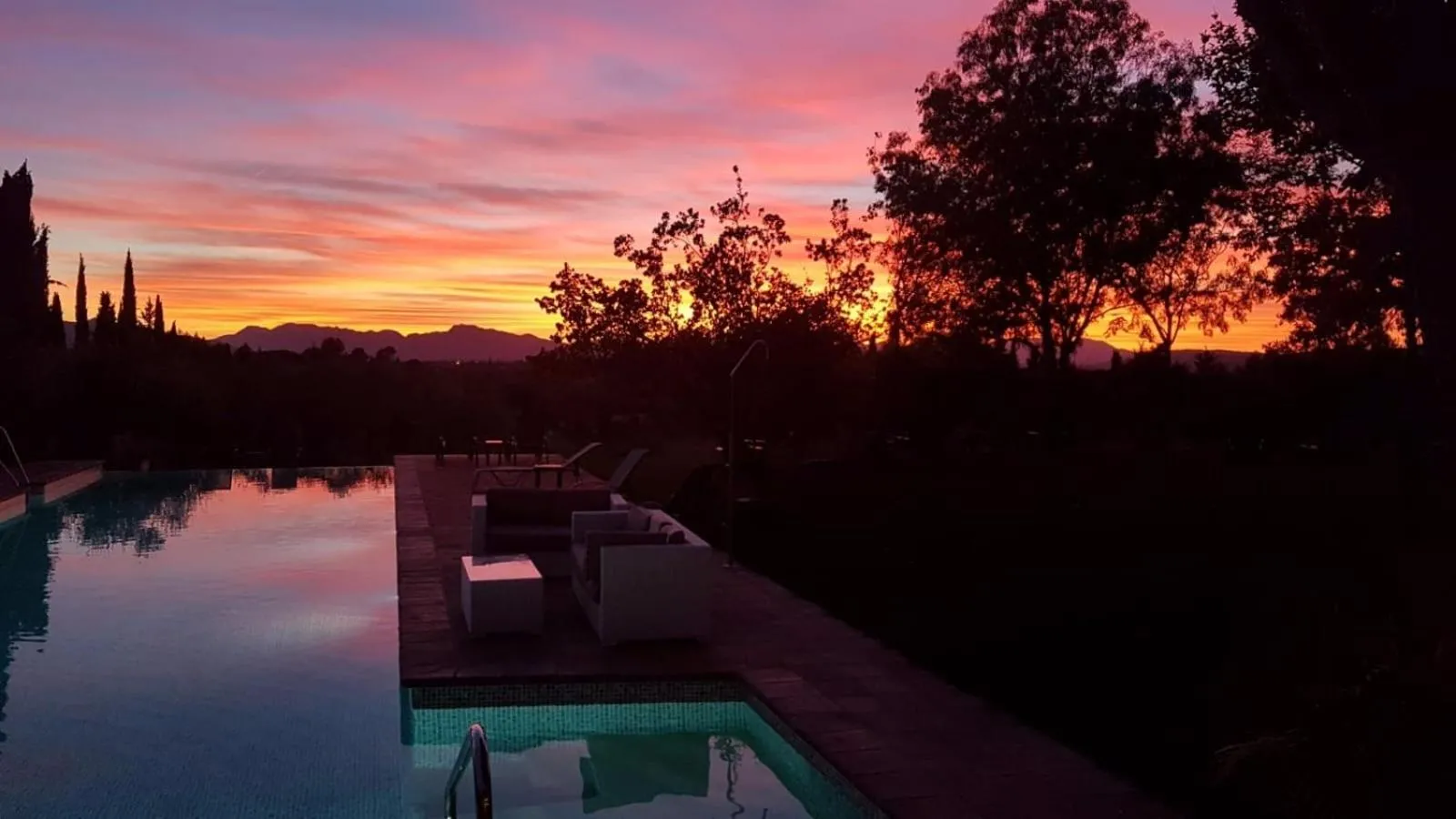 Sunset in La Guzmana de Ronda