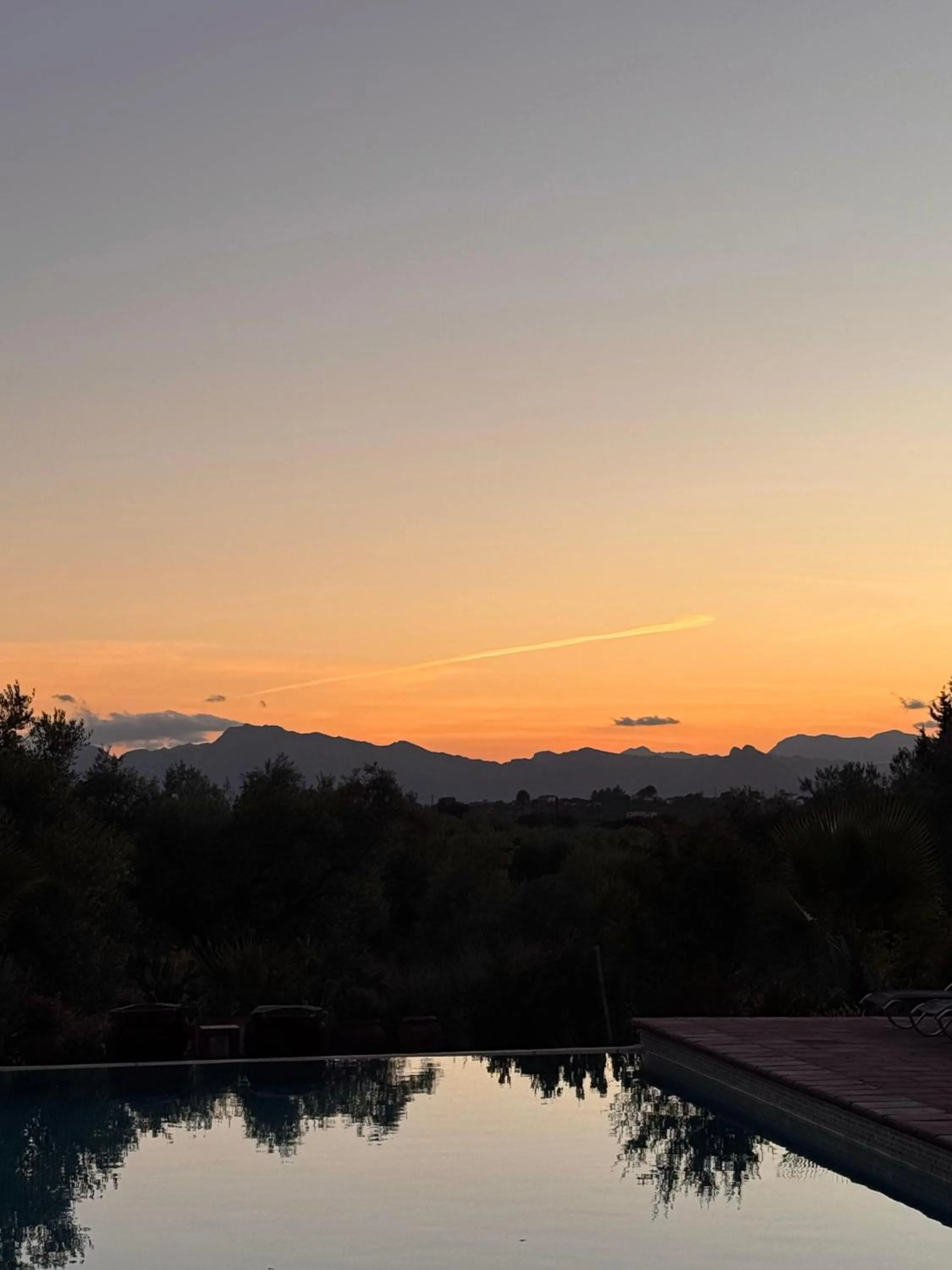 Sunset in La Guzmana de Ronda