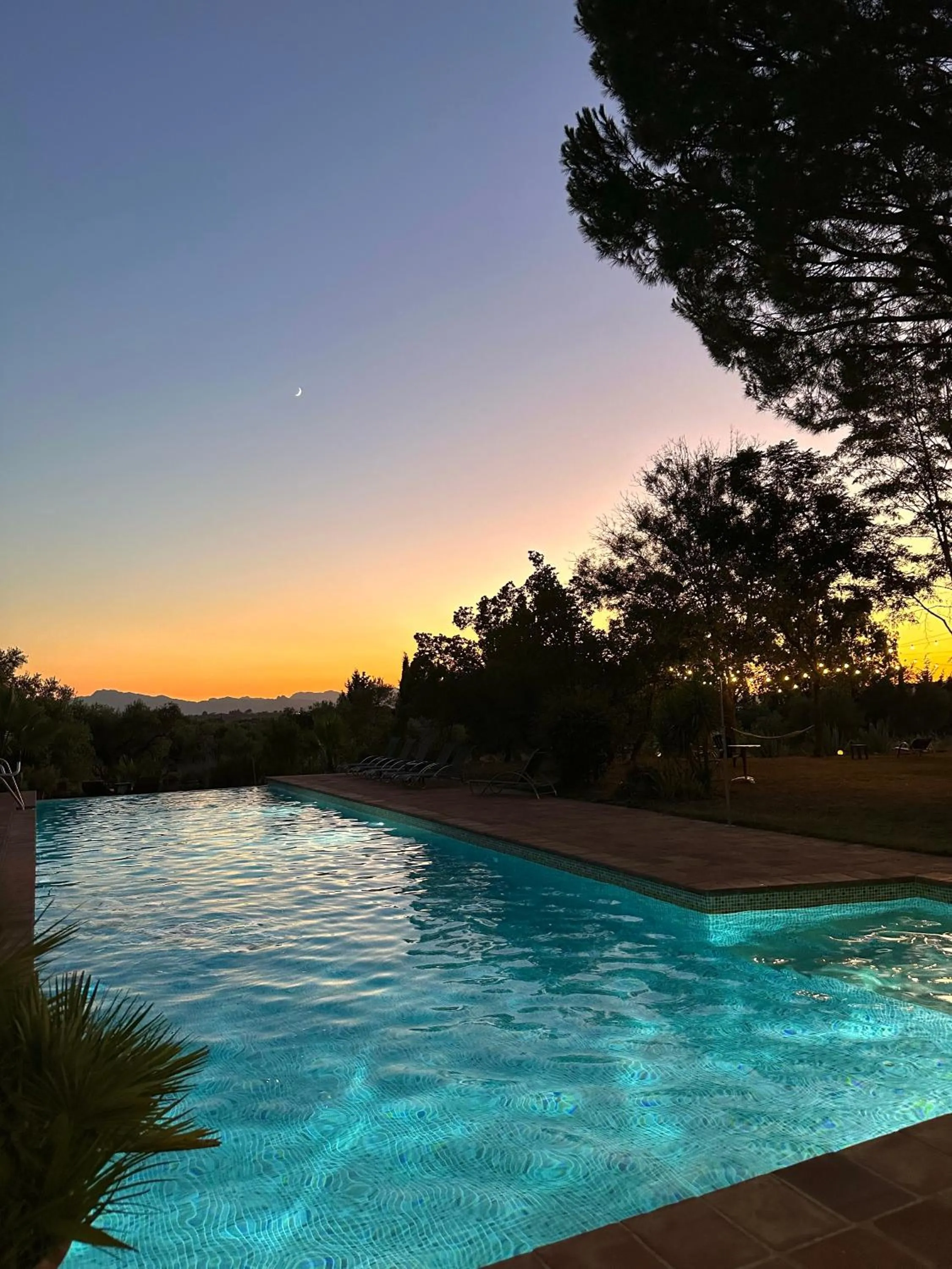 Sunset in La Guzmana de Ronda