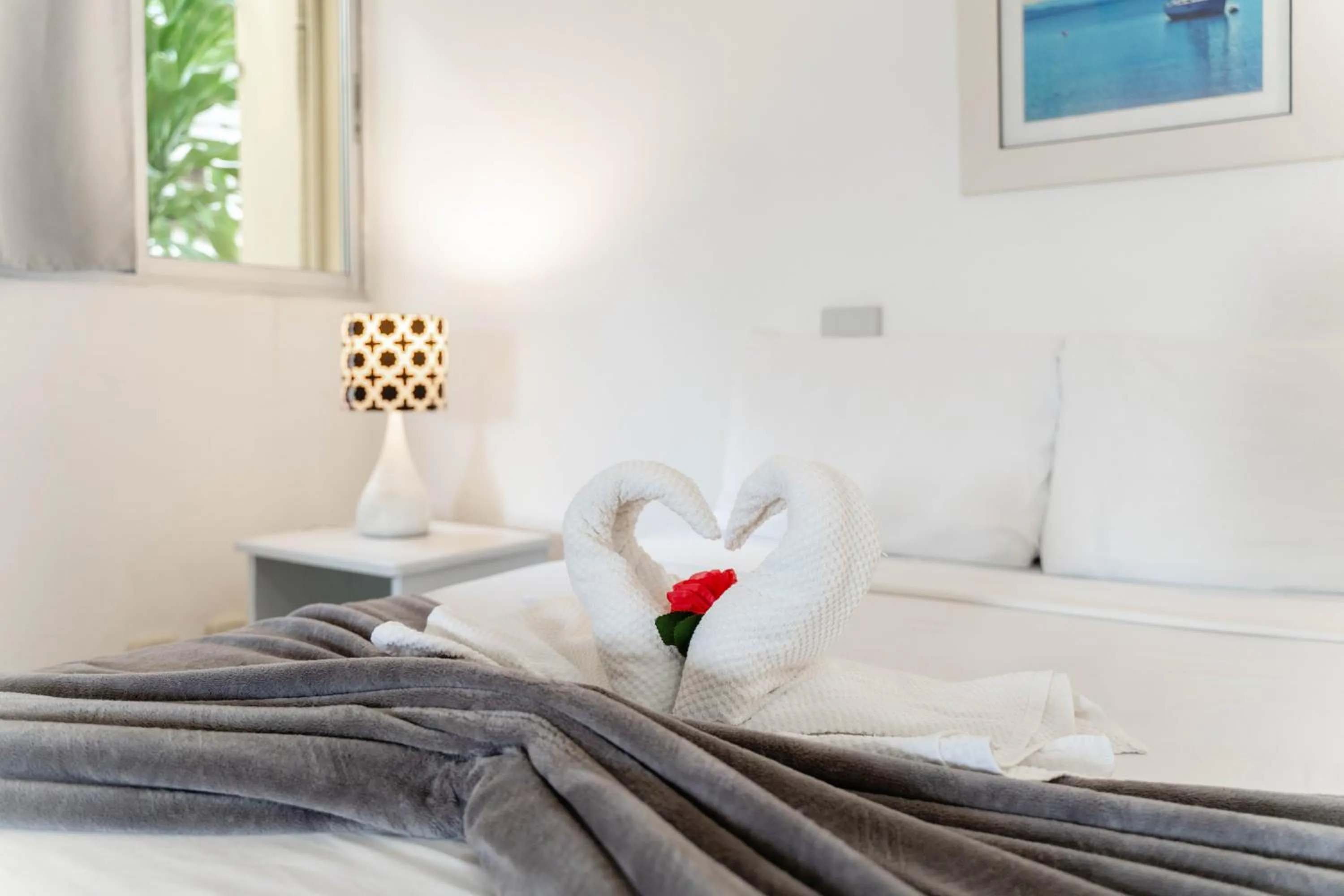 Bed in Aparta-Hotel Villa Baya