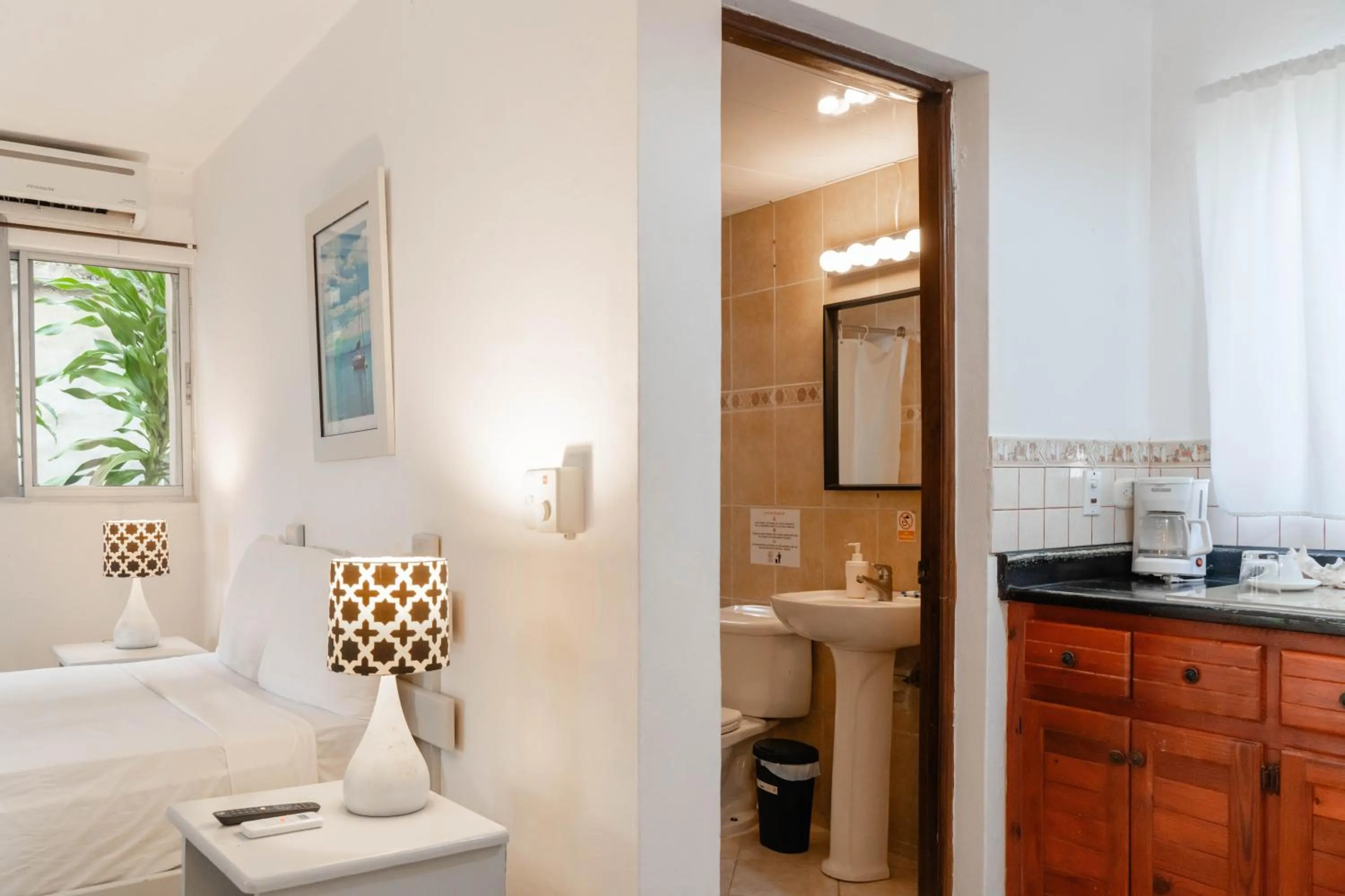 Bed in Aparta-Hotel Villa Baya