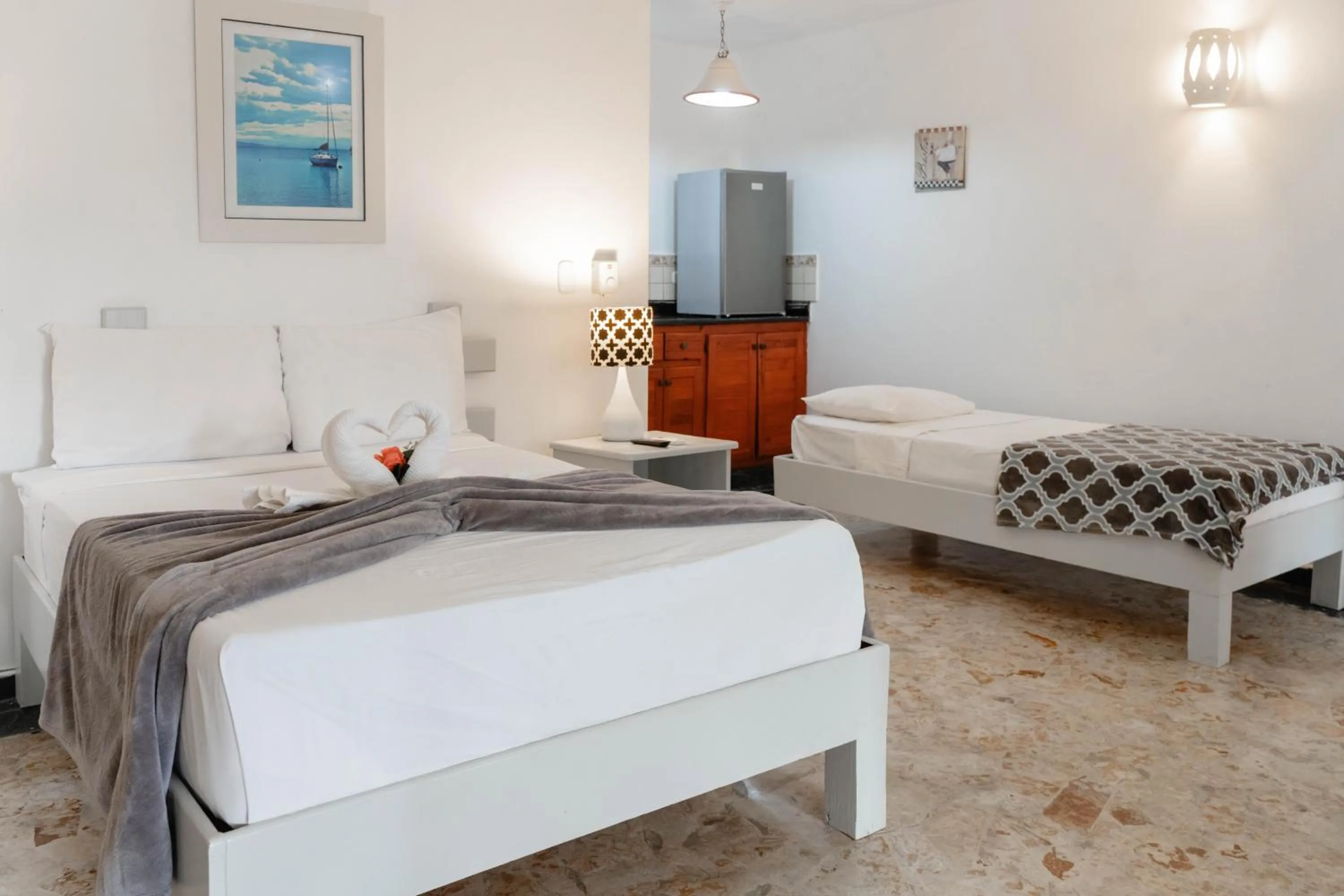 Bed in Aparta-Hotel Villa Baya