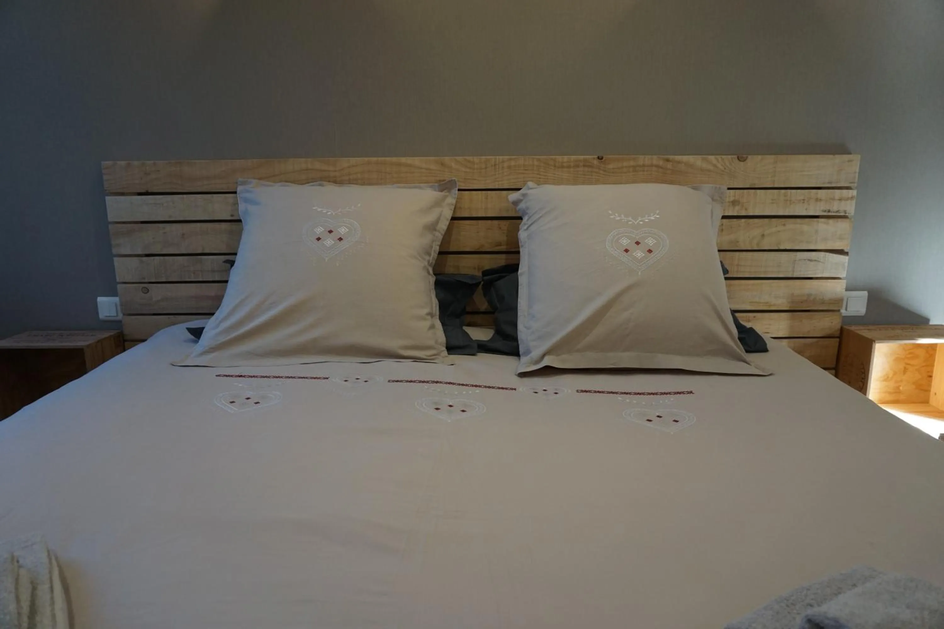 Bed in Chambres et table d’hôtes le Barret