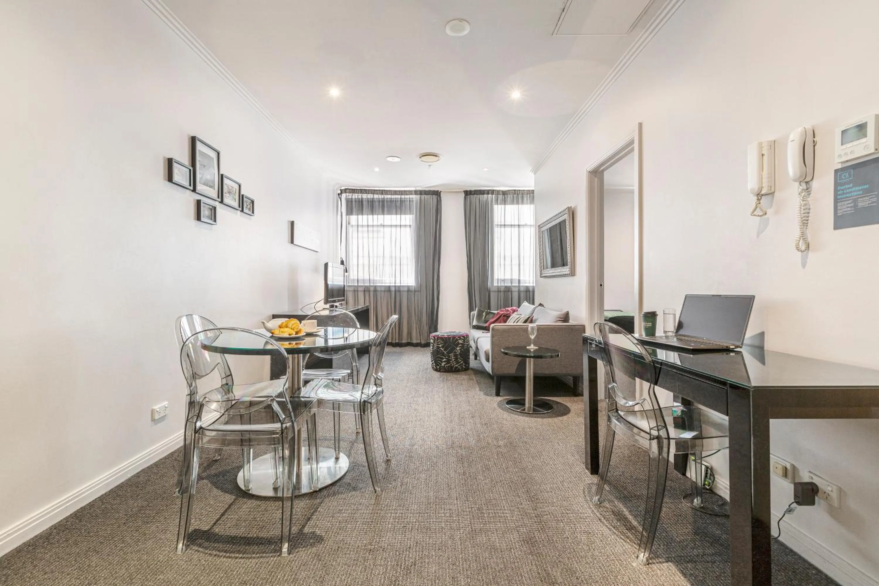 Living room in Punthill Apartment Hotel - Flinders Lane