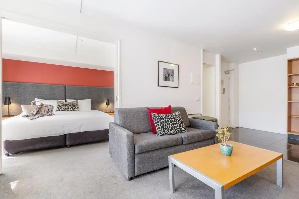 Bed in Punthill Apartment Hotel - Little Bourke Bed in Punthill Apartment Hotel - Little Bourke