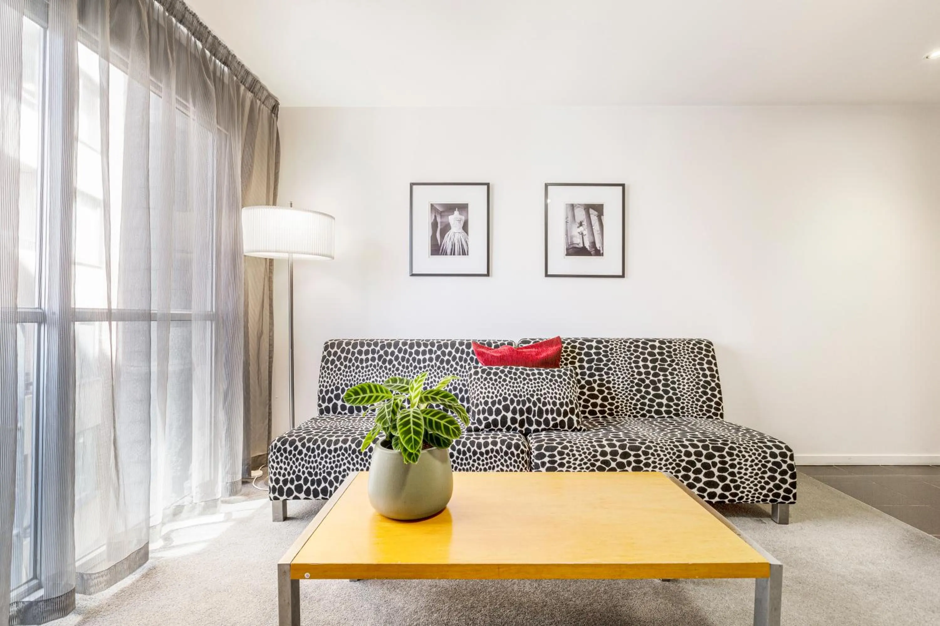 Living room in Punthill Apartment Hotel - Little Bourke