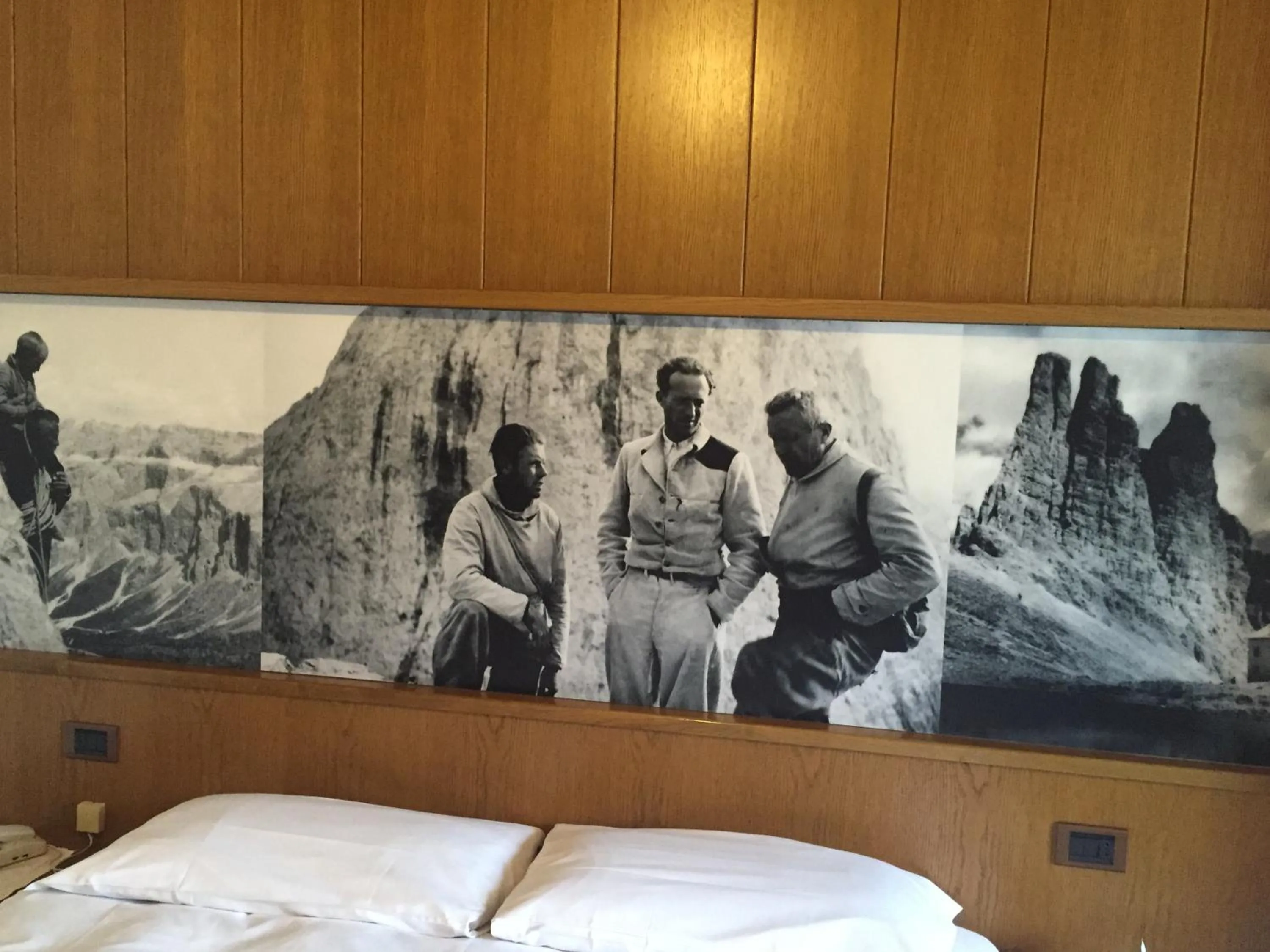 Bed in Hotel Garni Soreie