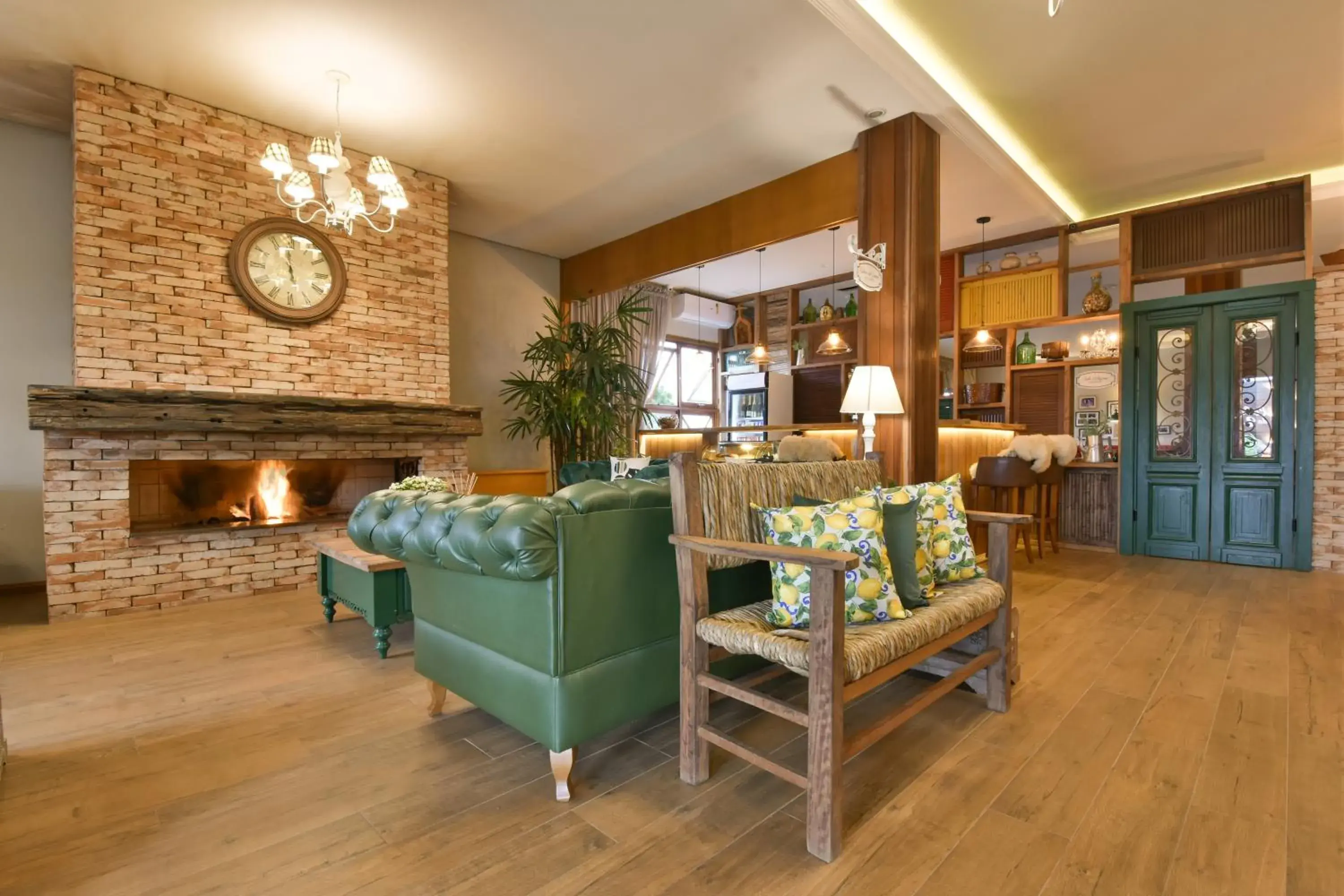 Lobby or reception in Hotel Bertoluci Lobby or reception in Hotel Bertoluci